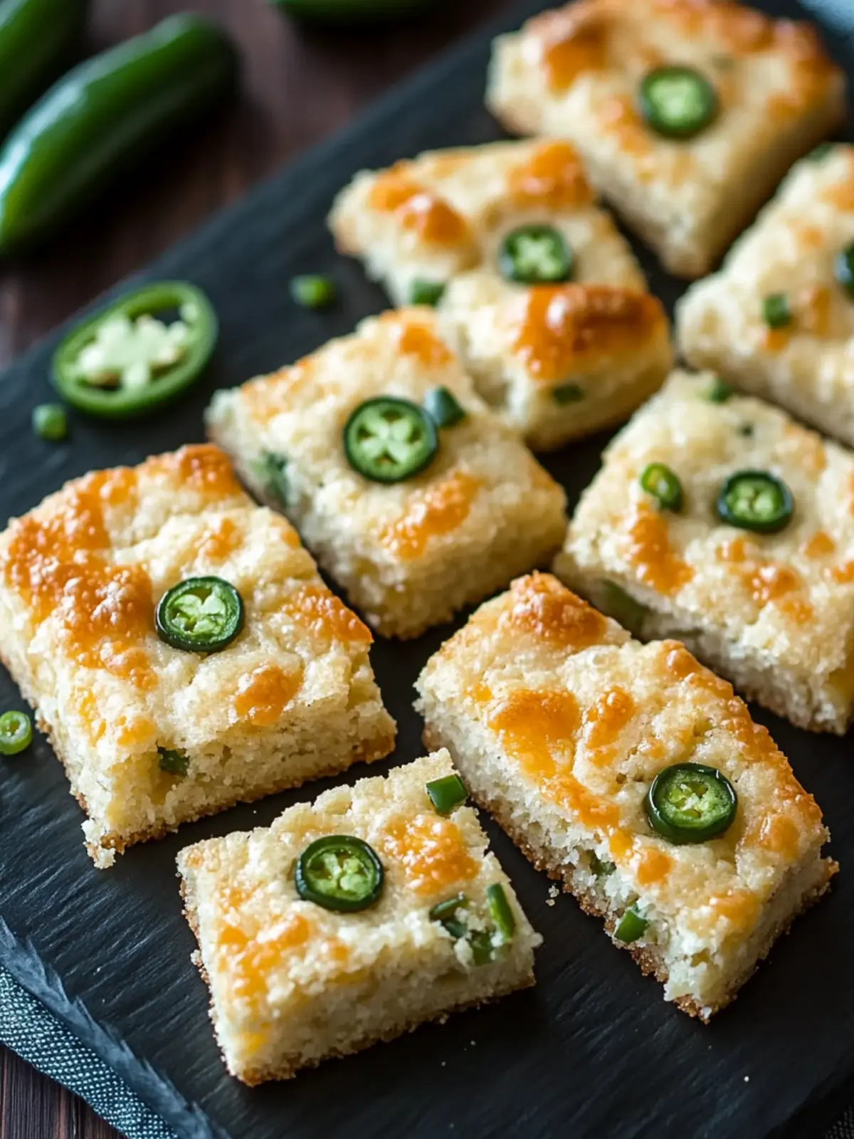 Irresistible Cheesy Jalapeño Shortbread for Snack Lovers 2 Cheesy Jalapeño Shortbread