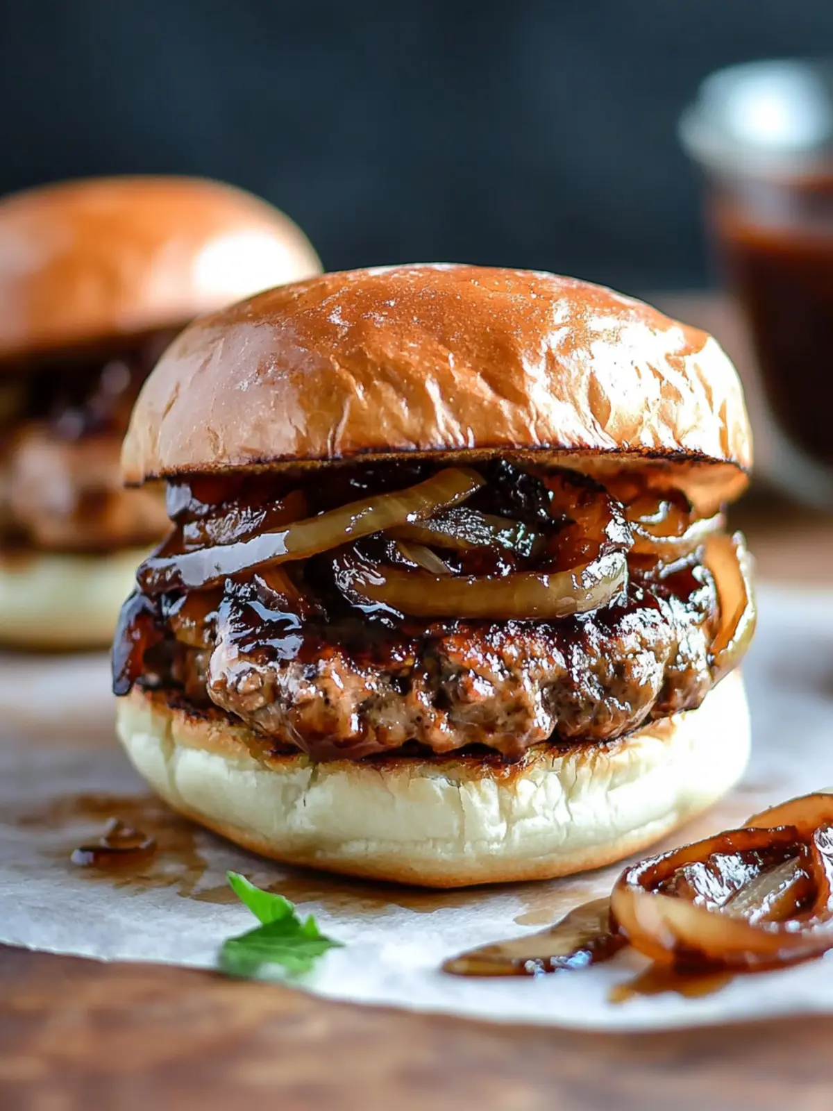 Balsamic Caramelized Onion Turkey Burgers You ll Crave Daily 4 Balsamic Caramelized Onion Turkey Burgers