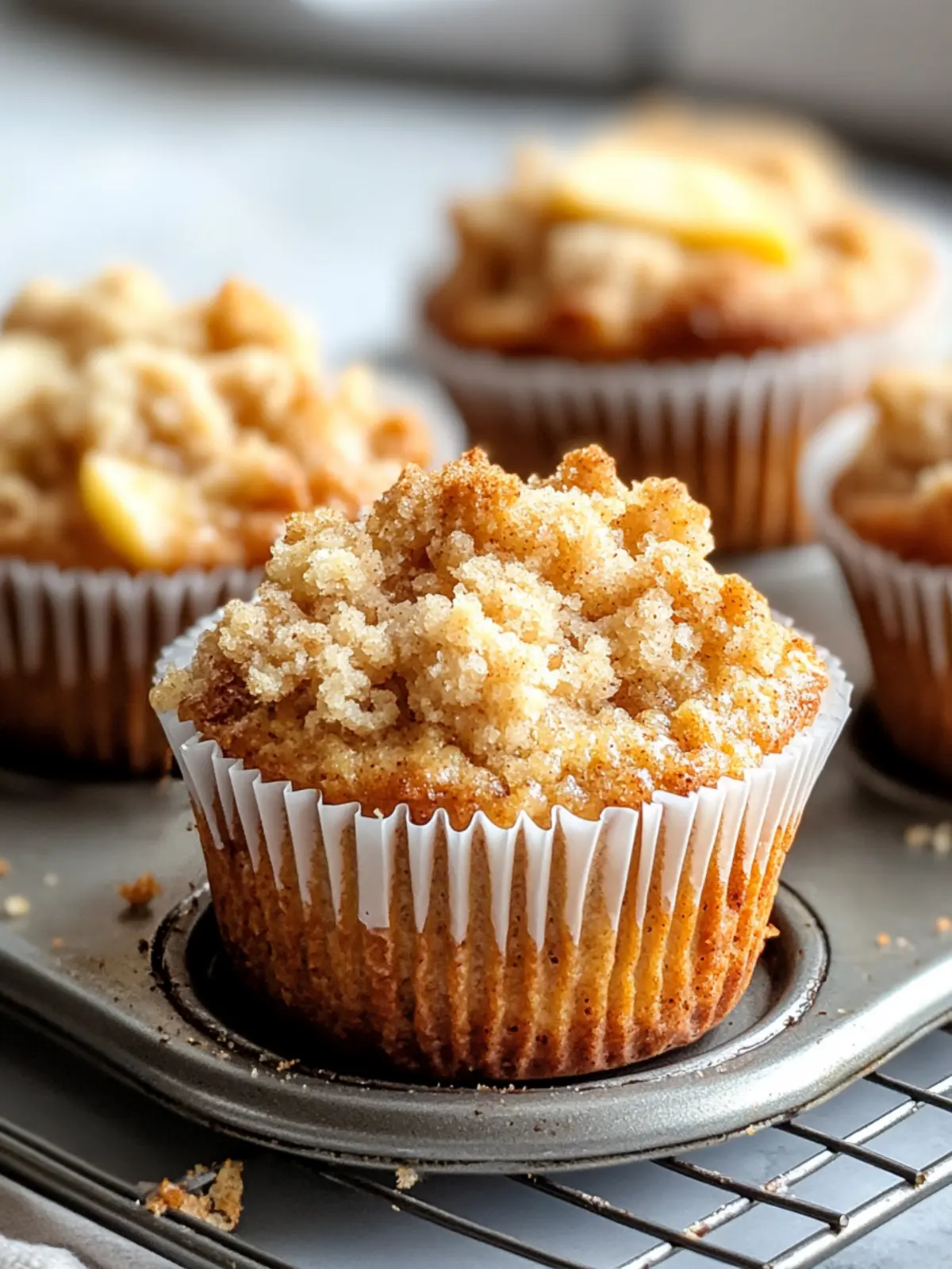 Delicious Apple Cinnamon Crumb Muffins for Cozy Mornings 2 Apple Cinnamon Crumb Muffins