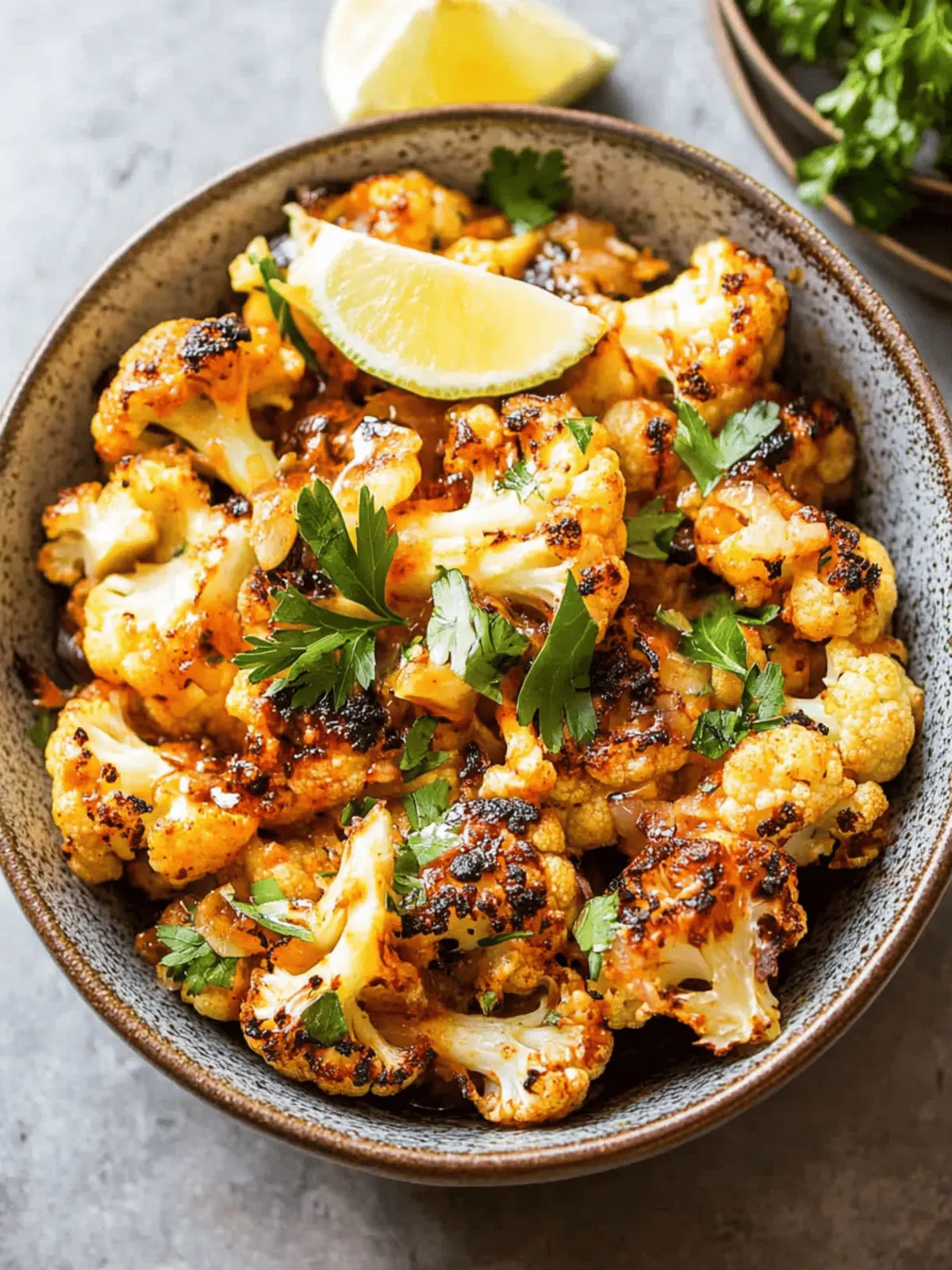 Moroccan Cauliflower with Tahini-Honey Perfect for Every Table 4 Moroccan Cauliflower with Tahini-Honey