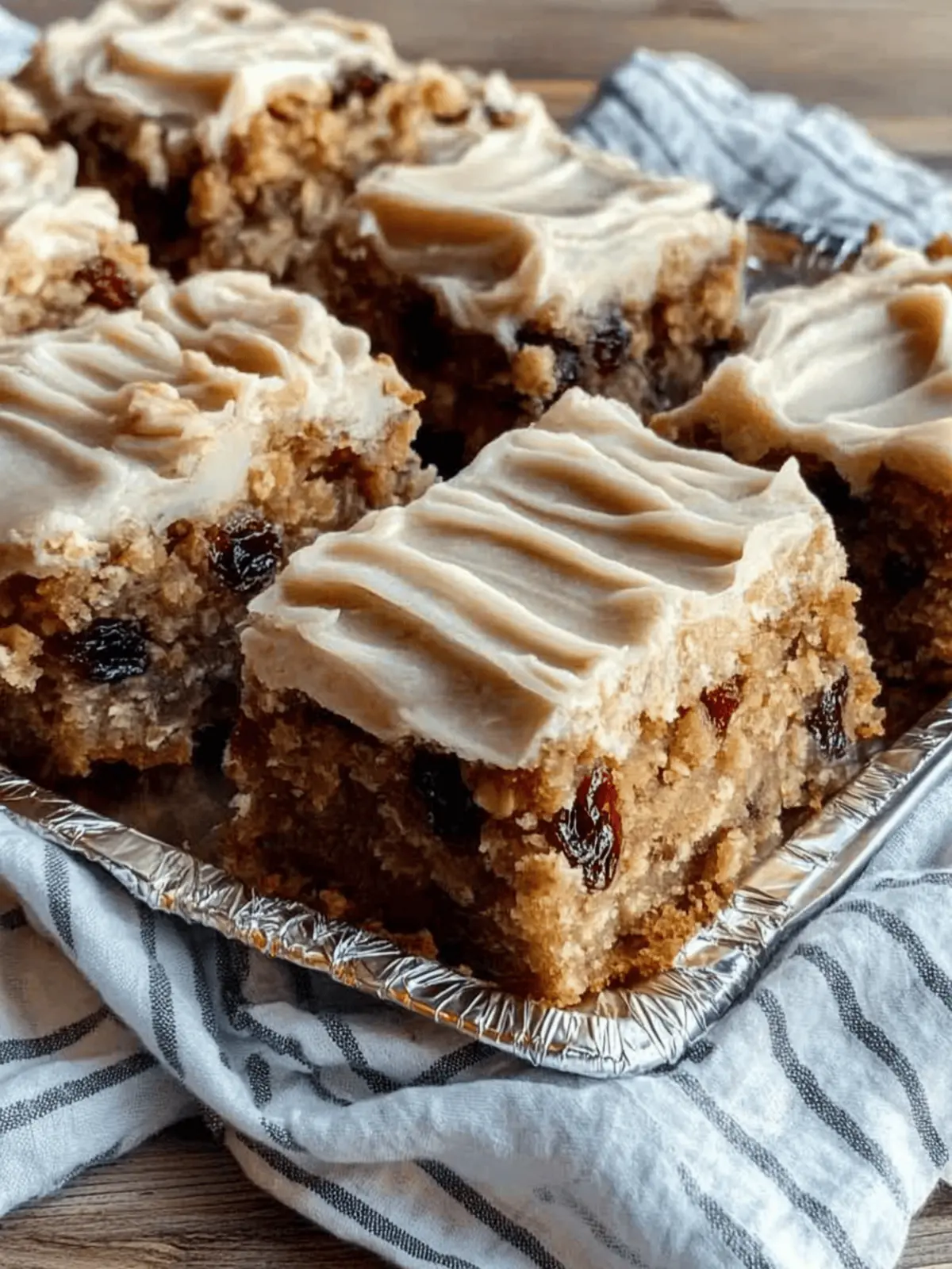Decadent Oatmeal Raisin Cookie Bars You Can t Resist 4 Oatmeal Raisin Cookie Bars