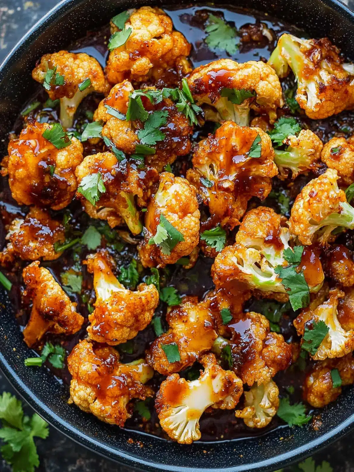 Sweet & Spicy Maple Sriracha Roasted Cauliflower Bliss 4 Maple Sriracha Roasted Cauliflower