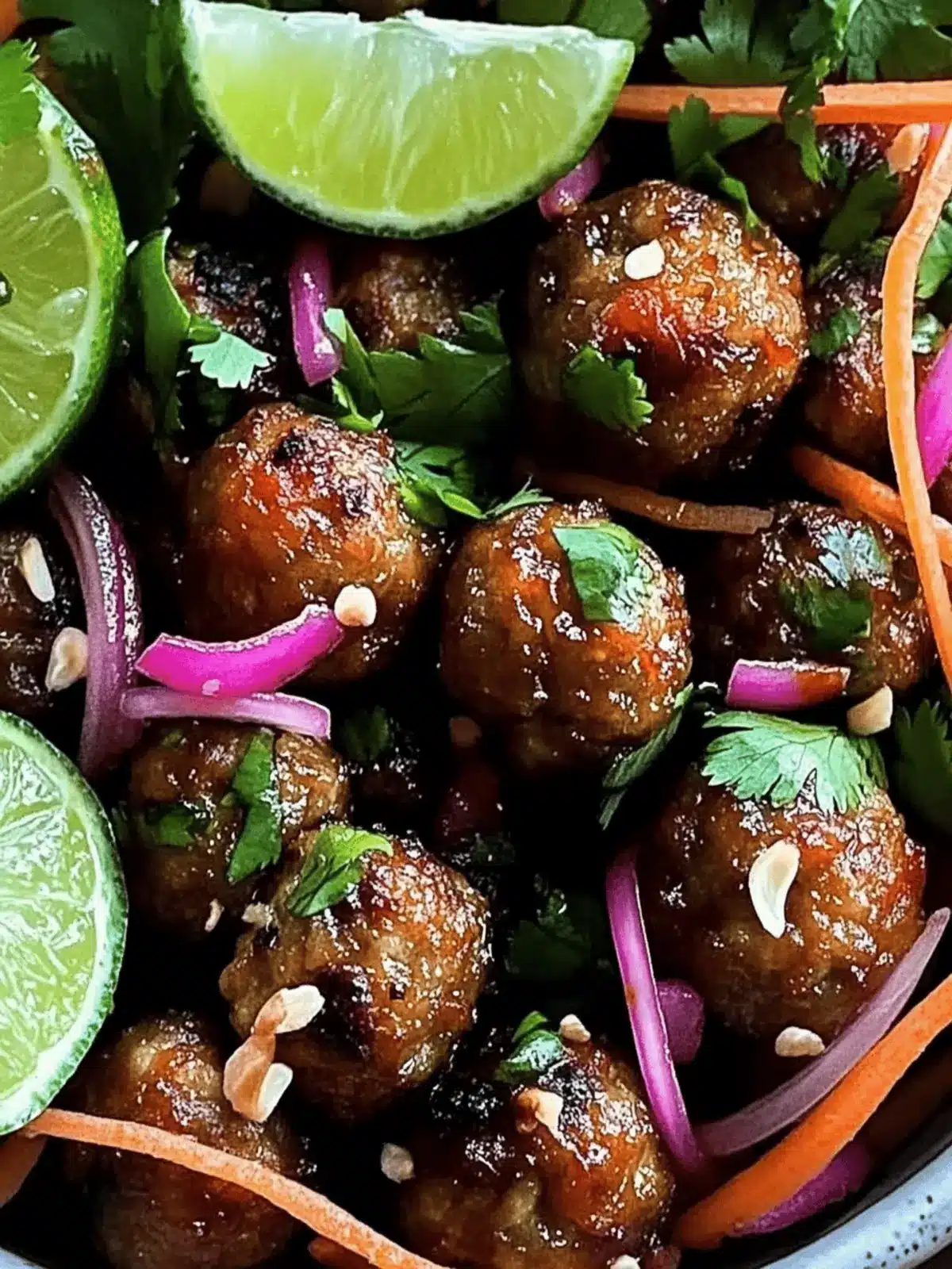 Banh Mi Meatballs: Quick, Flavor-Packed Appetizer Delight 4 Banh Mi Meatballs