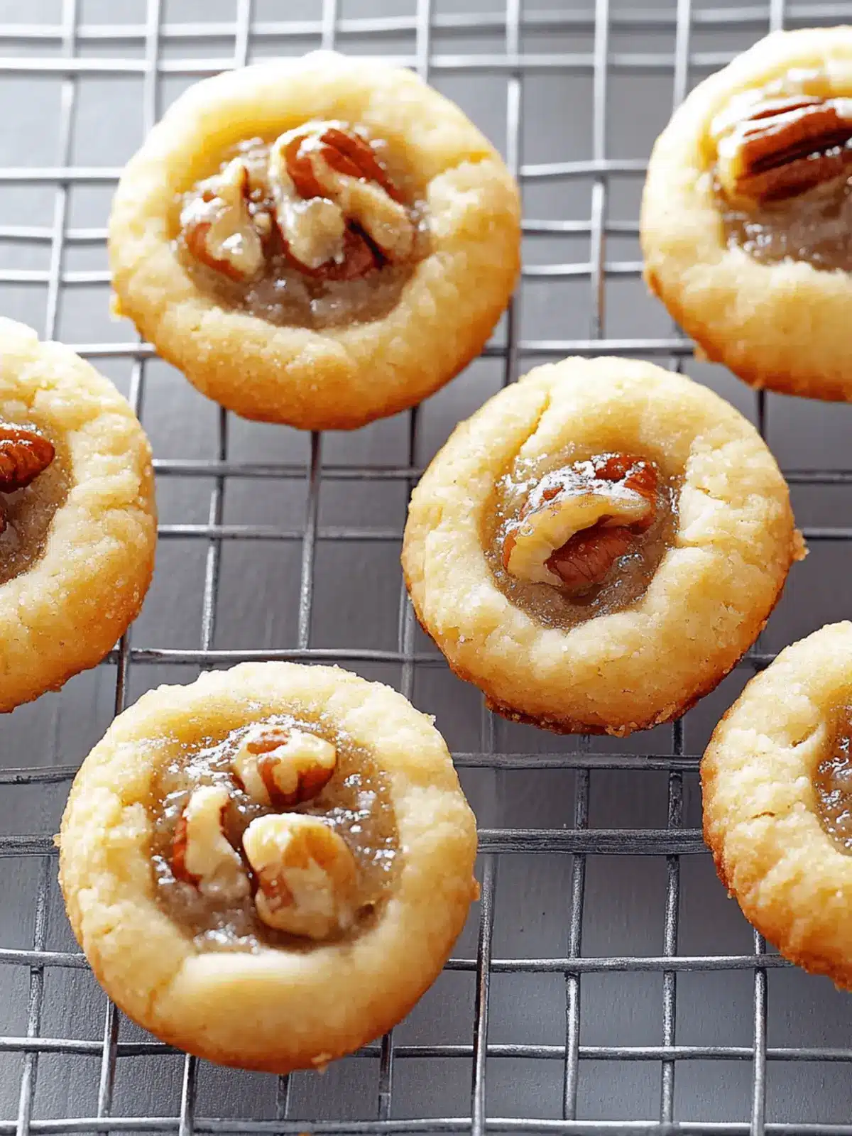 Pecan Pie Thumbprints: Irresistible Cookies You'll Love 2 Pecan Pie Thumbprints