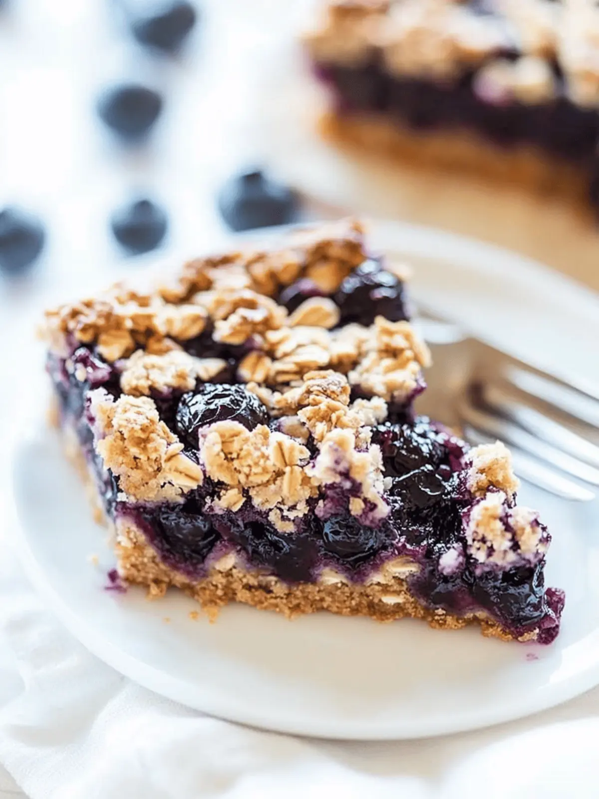 Delicious Blueberry Oatmeal Bars for Guilt-Free Indulgence 3 Blueberry Oatmeal Bars