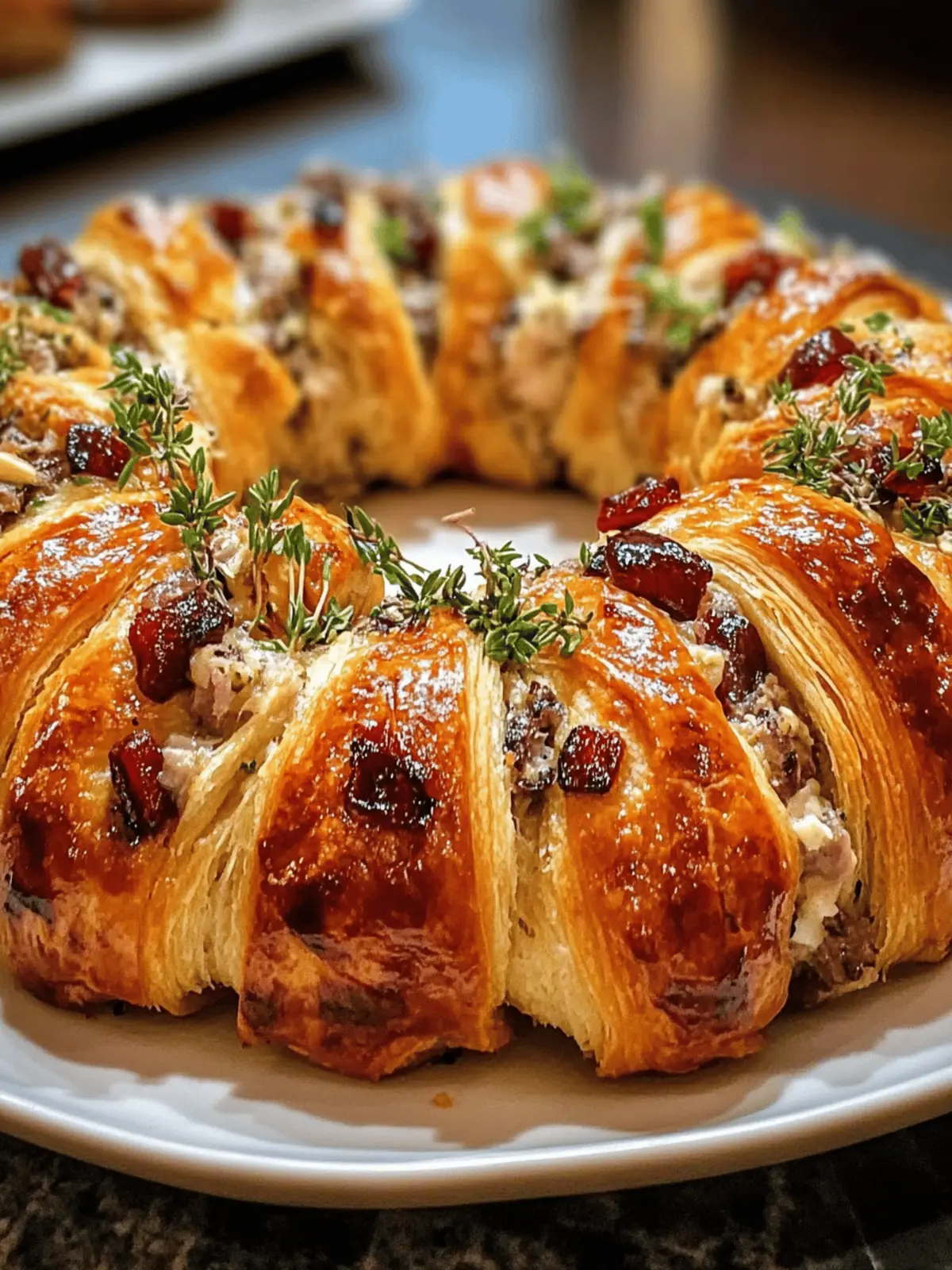 Turkey Crescent Ring: Turn Leftovers into a Flavorful Feast 2 Turkey Crescent Ring