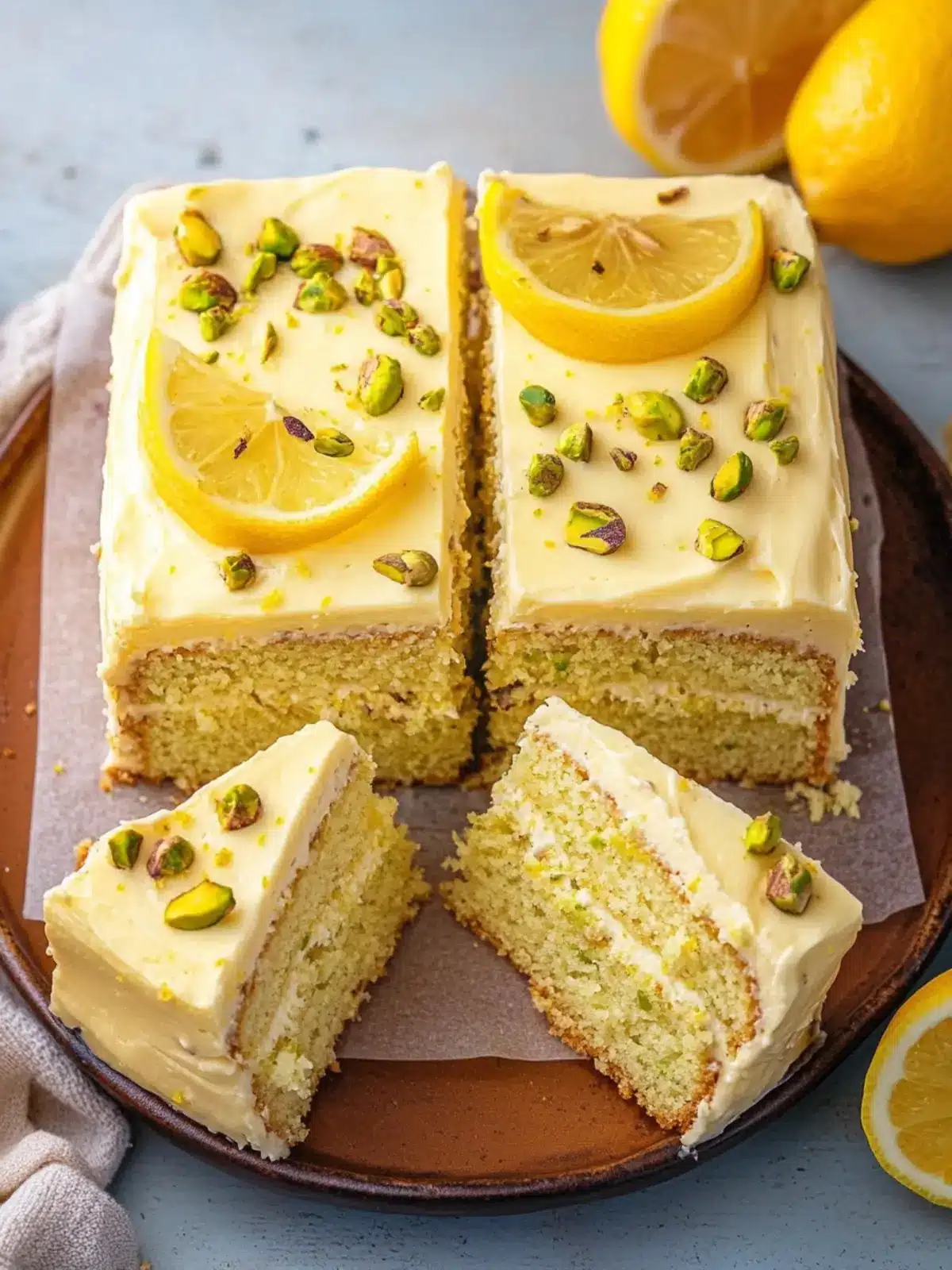 Lemon Pistachio Cake: A Zesty Dessert to Impress Your Guests 3 Lemon Pistachio Cake