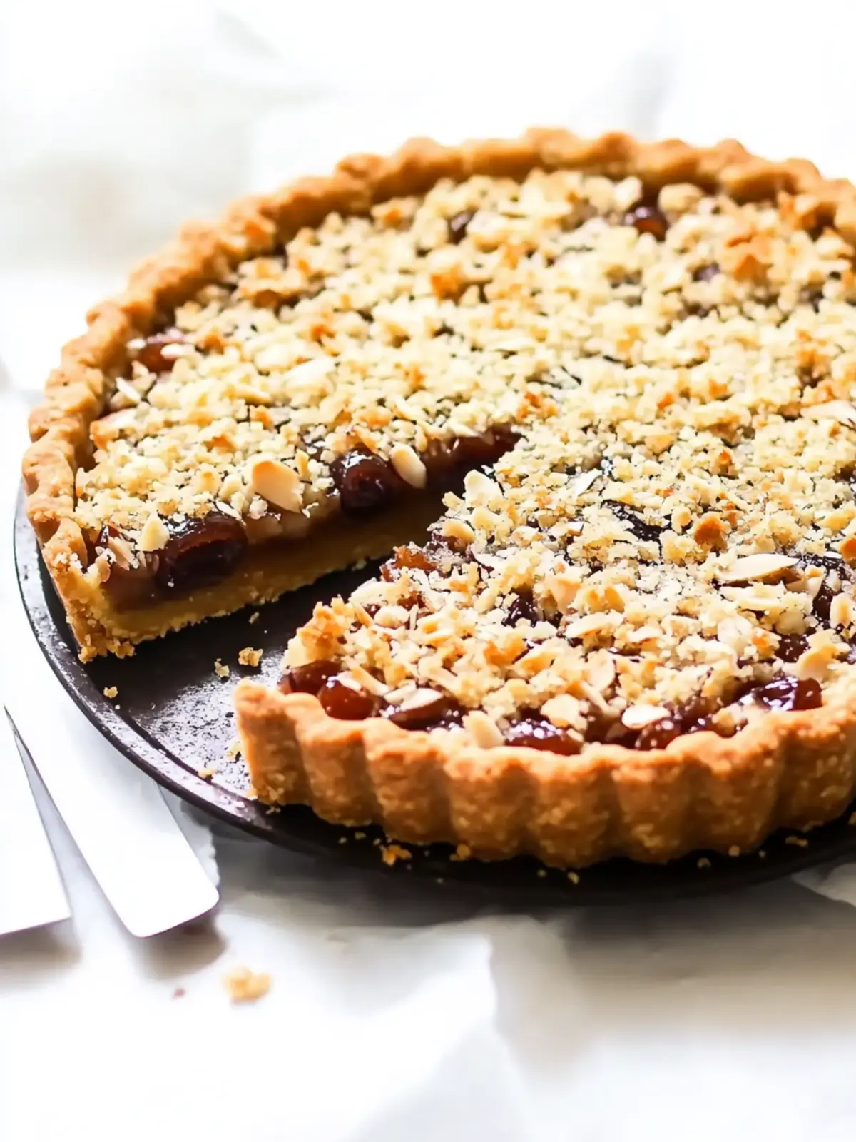 Delicious Almond & Medjool Date Tart That's Vegan Bliss 4 Almond & Medjool Date Tart (vegan)