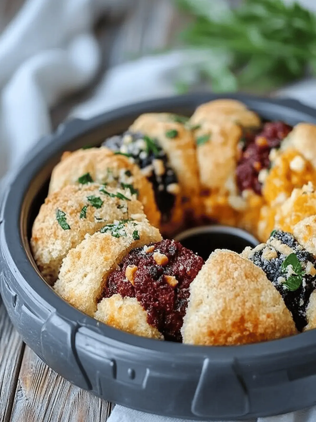 Incredible Savory Monkey Bread for Your Next Cozy Gathering 2 Incredible Savory Monkey Bread