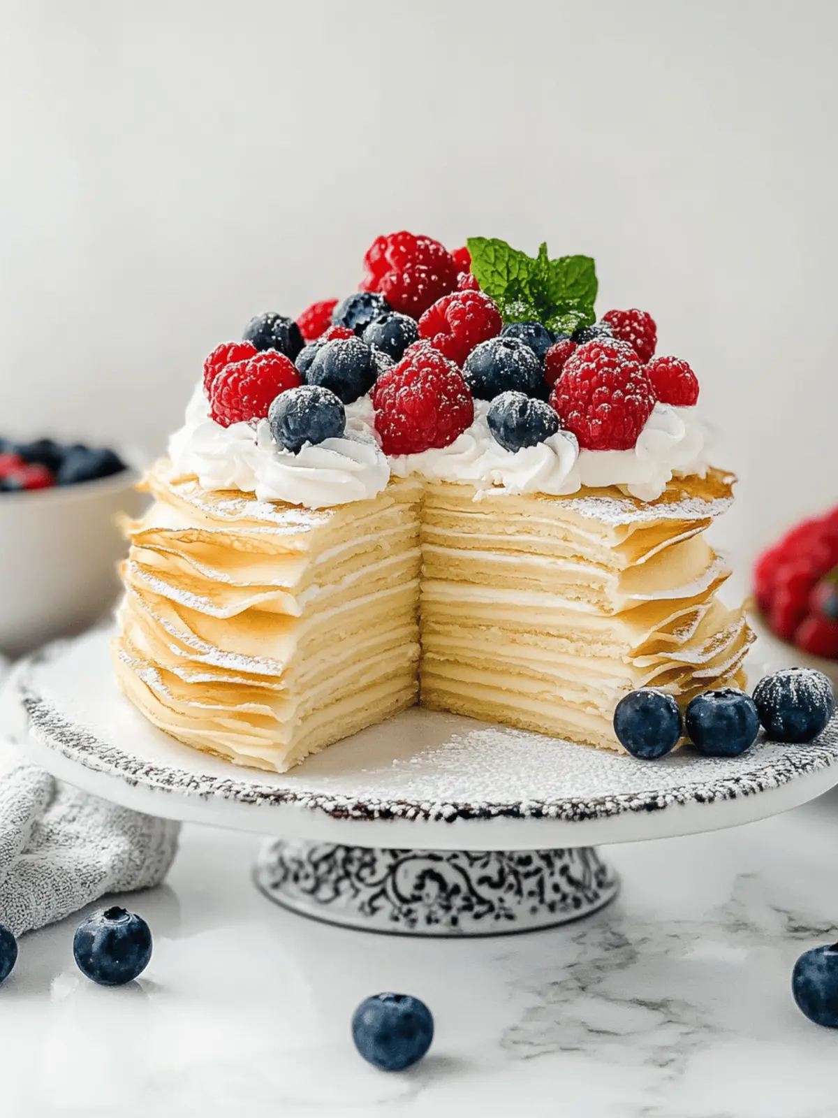 Irresistible Chantilly Crepe Cake: A Layered Dream Treat 4 Chantilly Crepe Cake