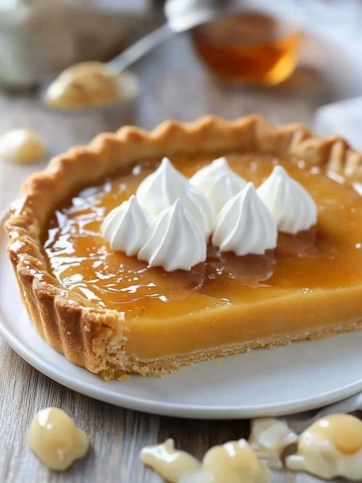 Irresistibly Creamy Honey Pie with Flaky Crust Delight 3 Honey Pie