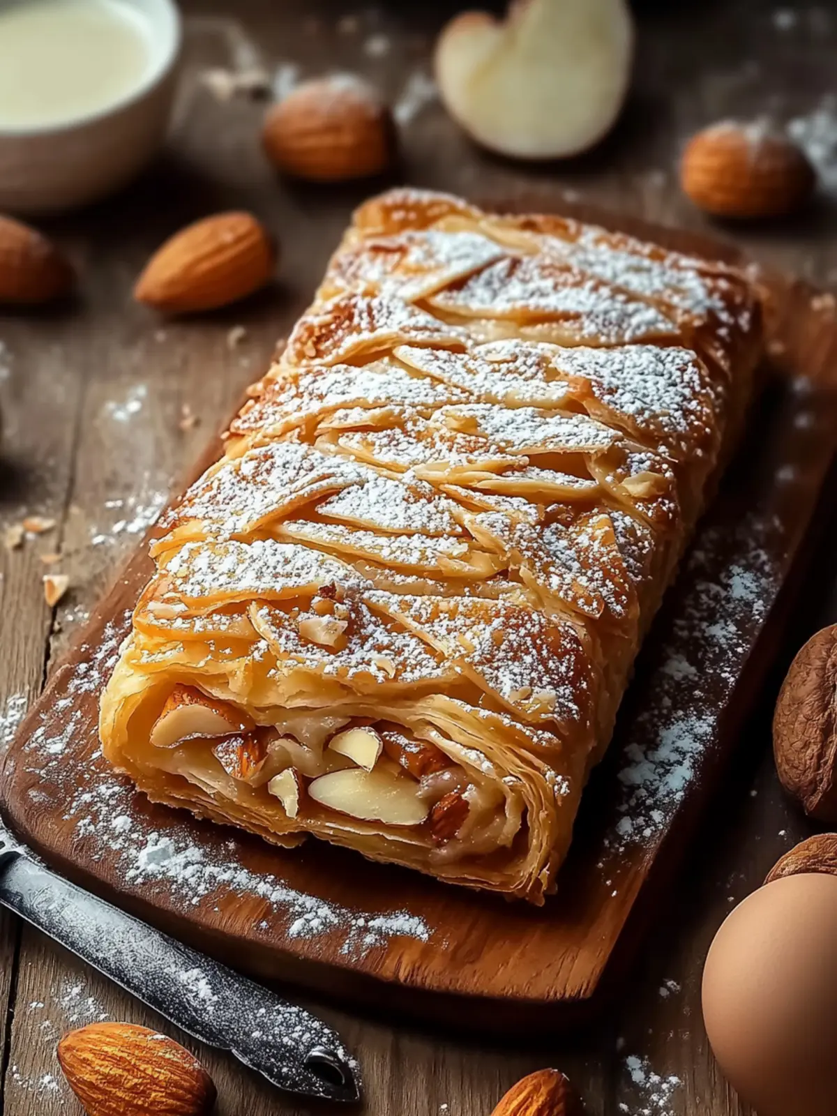 Flaky Sweet Almond Pastry That's Irresistibly Delicious 4 Flaky Sweet Almond Pastry