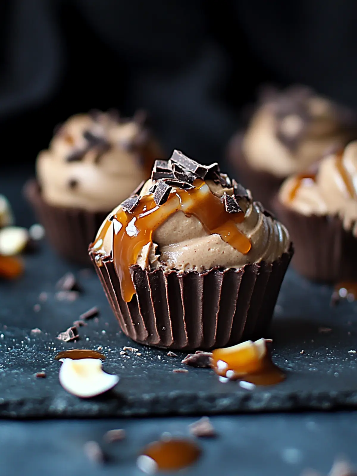 Decadent Salted Caramel Chocolate Mousse Cups You ll Love 4 Salted Caramel Chocolate Mousse Cups