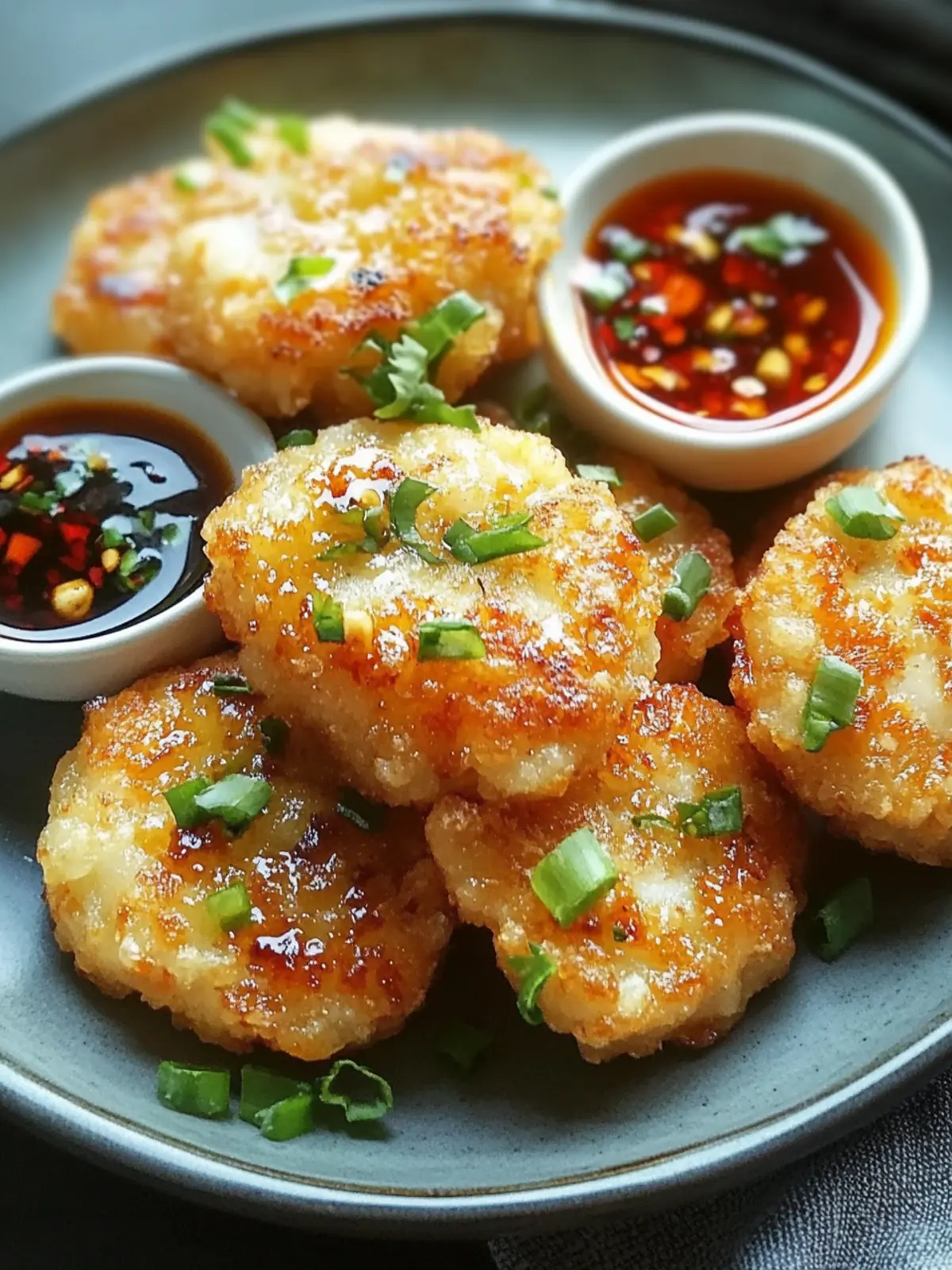 Crispy Chinese Shrimp Cakes: Your New Favorite Appetizer! 4 Crispy Chinese Shrimp Cakes