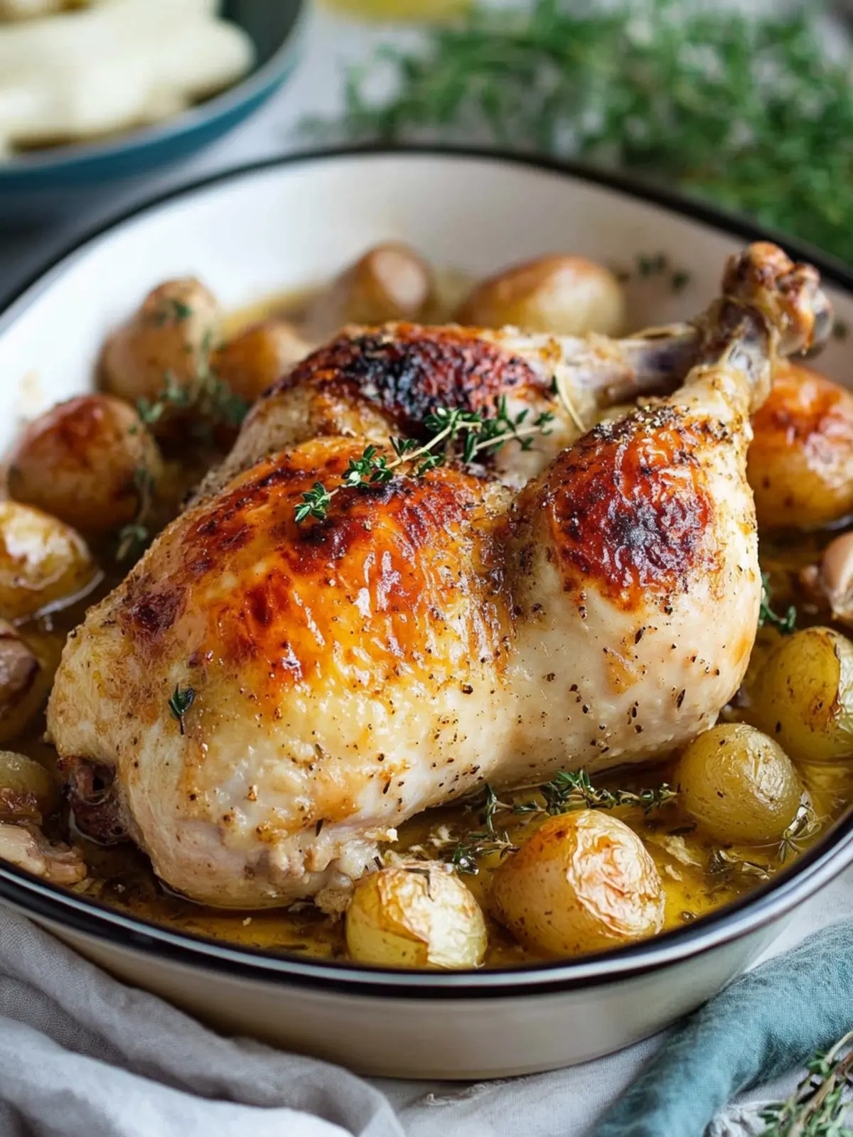 Oven-Roasted Garlic Buttermilk Chicken That Everyone Loves 4 Oven-Roasted Garlic Buttermilk Chicken