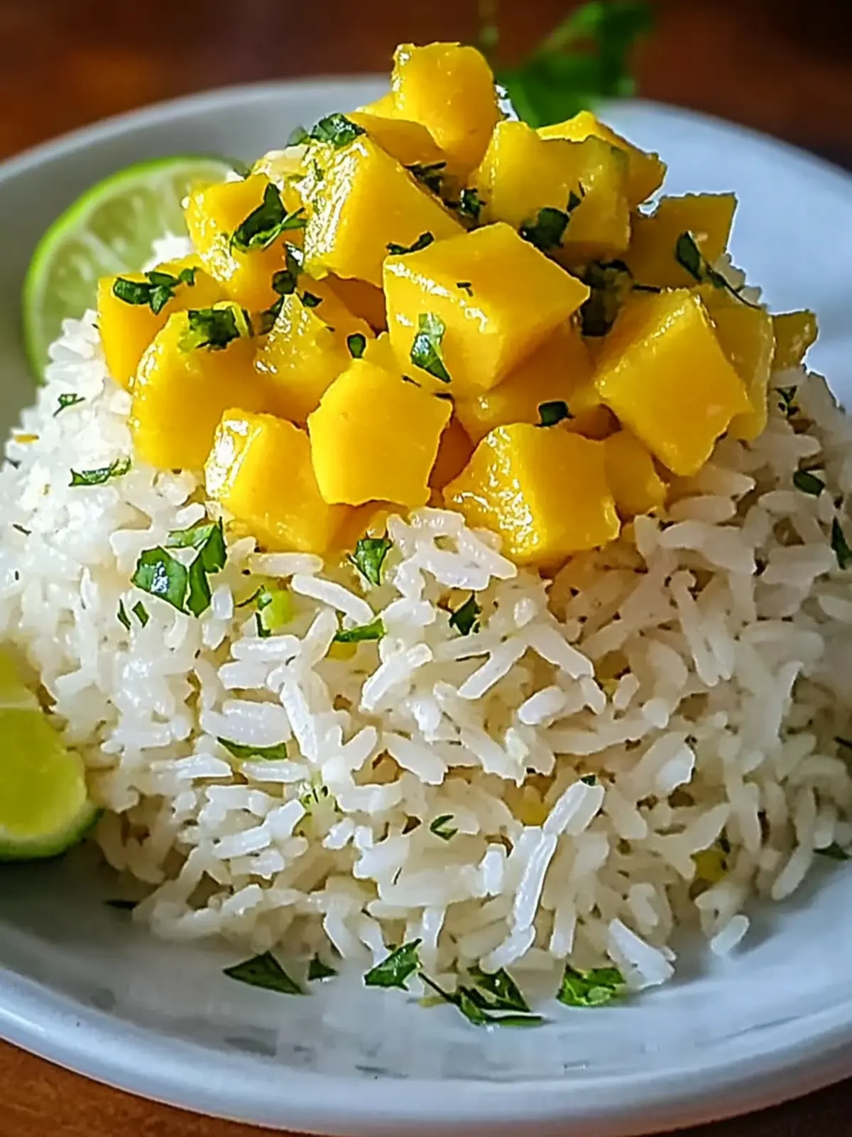 Tropical Mango Lime Rice that Will Brighten Your Dinner 2 Tropical Mango Lime Rice