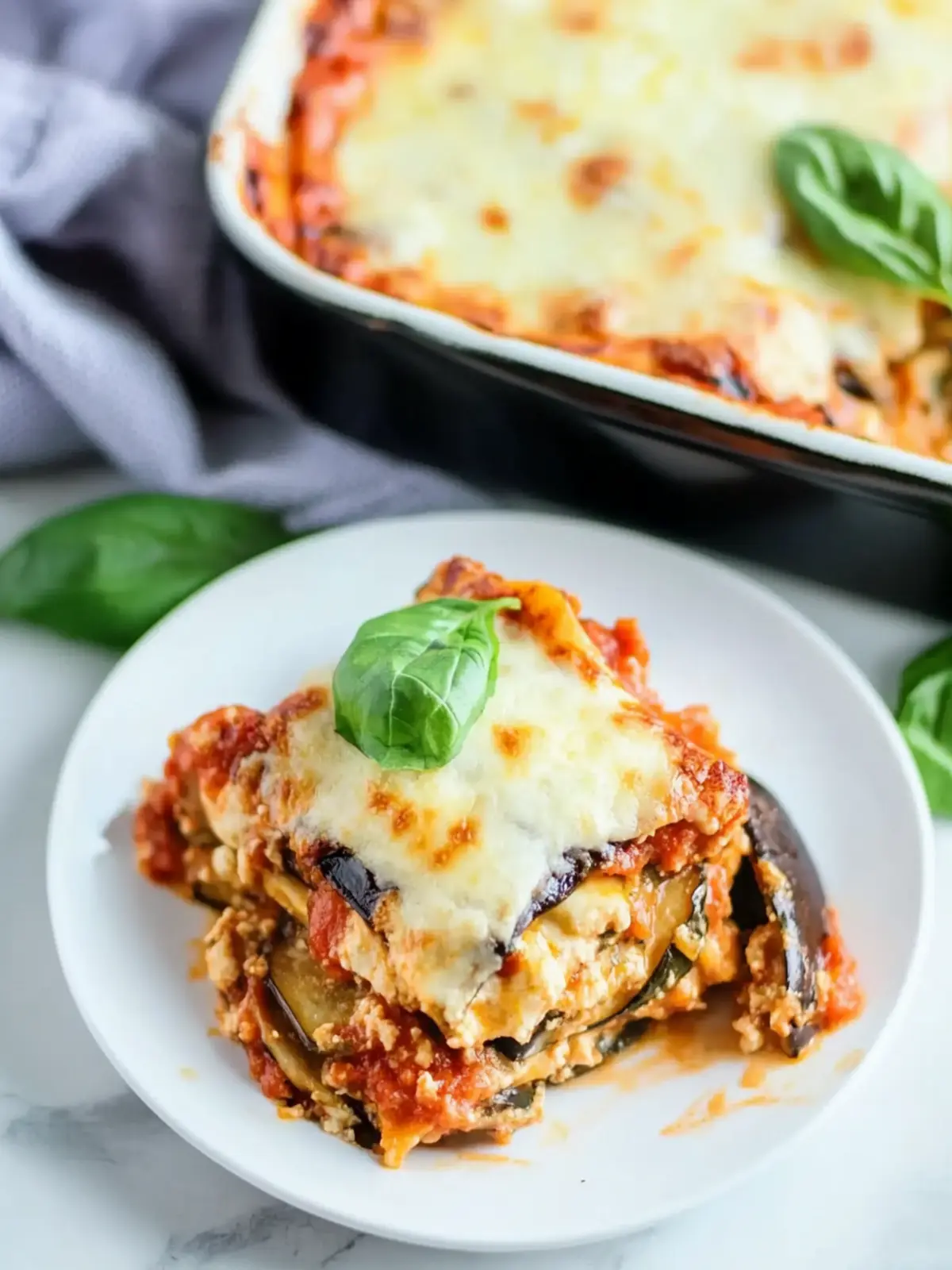Irresistible Eggplant Lasagna That'll Ditch Takeout for Good 3 Eggplant Lasagna