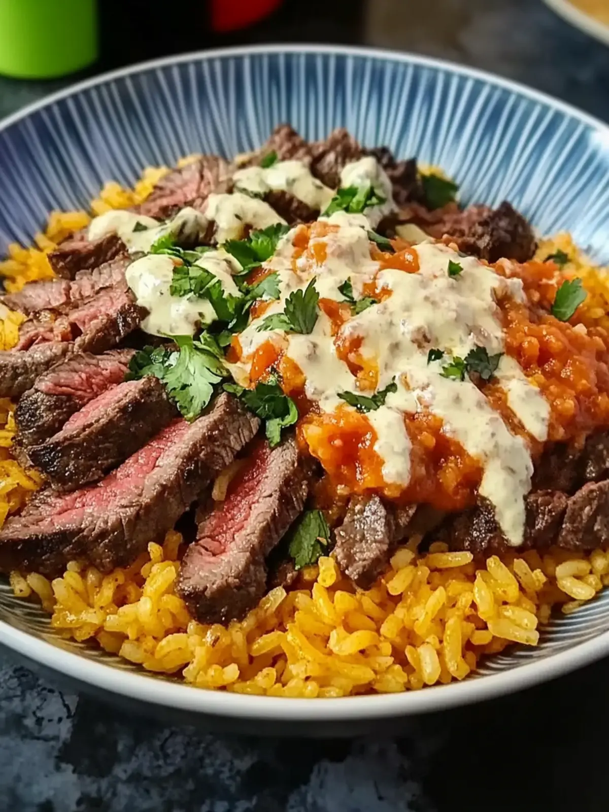 Steak & Queso Rice Bowl That Will Wow Your Taste Buds! 4 Steak & Queso Rice