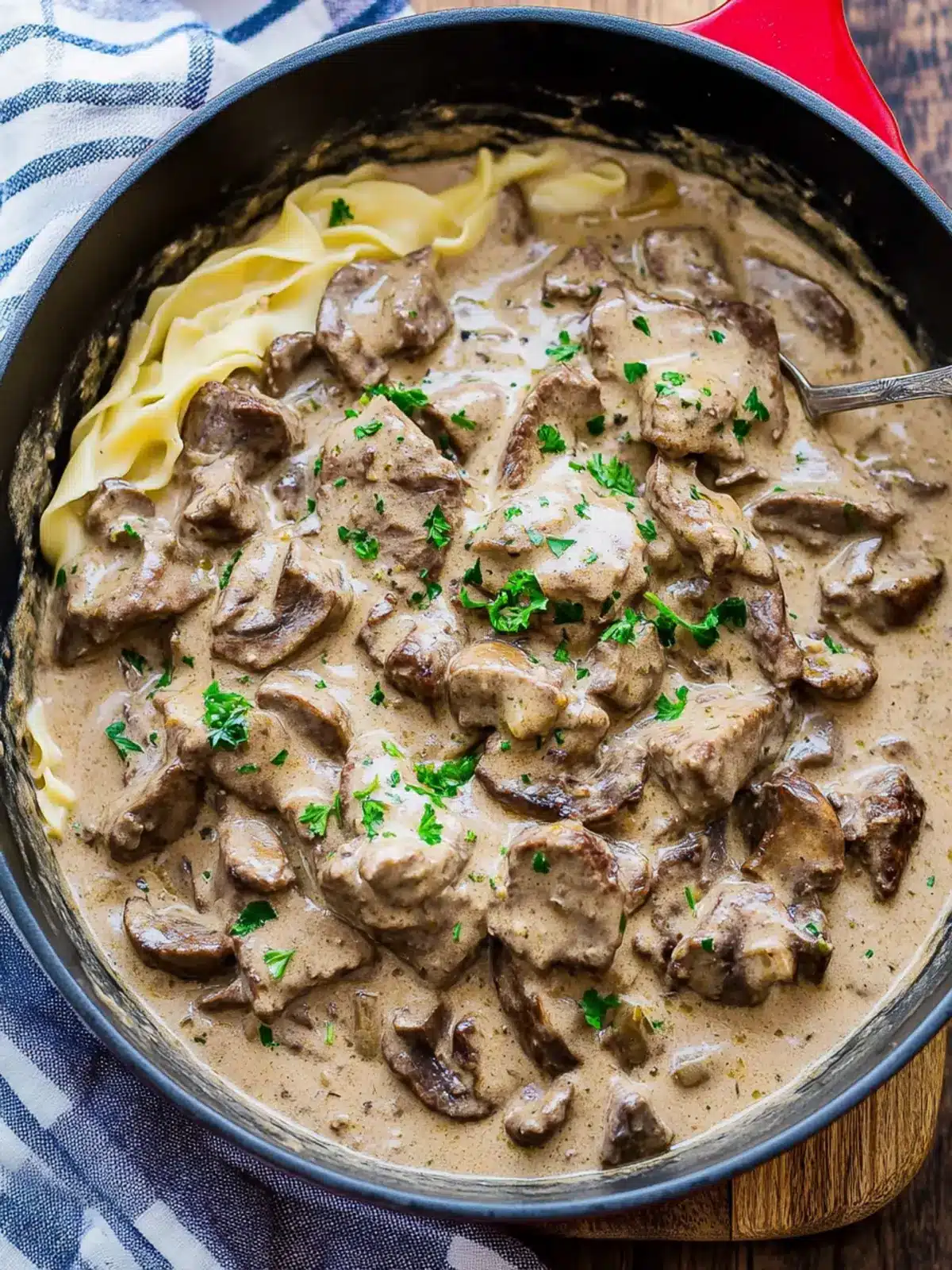 Savory Beef Stroganoff that Beats Fast Food Every Time 3 Beef Stroganoff