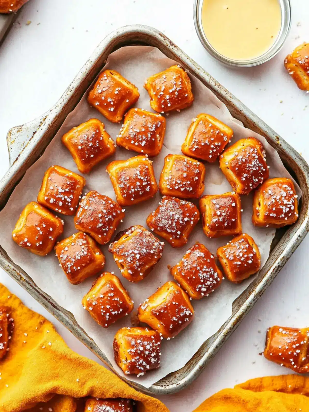 Melt-in-Your-Mouth Buttery Soft Pretzel Bites Recipe 2 Buttery Soft Pretzel Bites