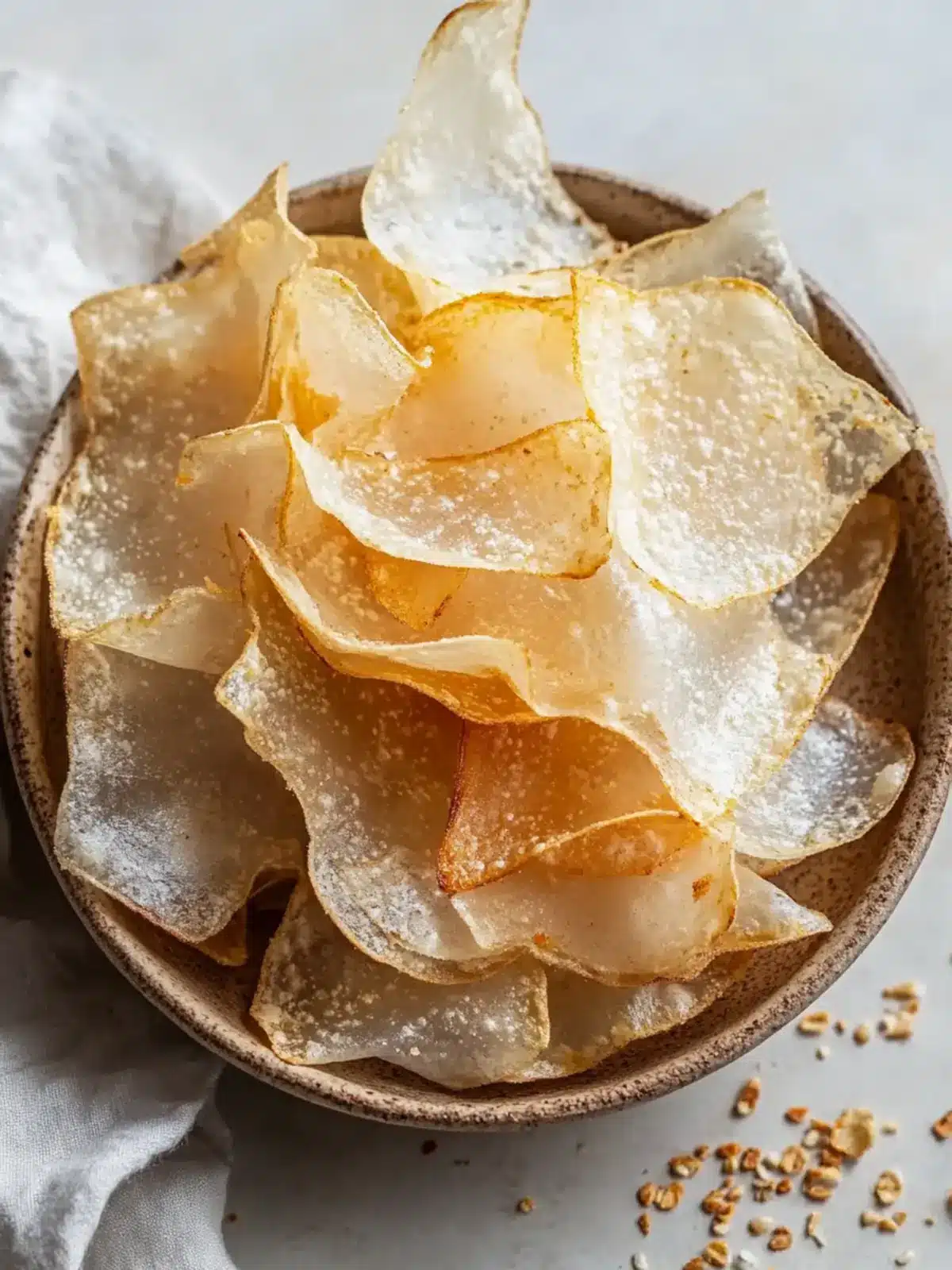 Air Fryer Rice Paper Chips: Crunchy, Guilt-Free Snack Sensation 3 Air Fryer Rice Paper Chips