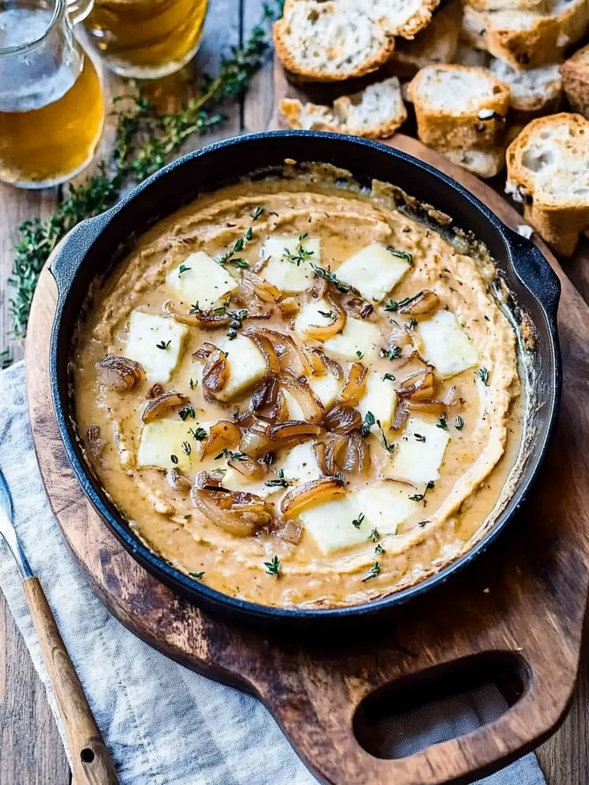 Savory Brie and Caramelized Onion Dip for Epic Game Nights 3 Brie and Caramelized Onion Dip