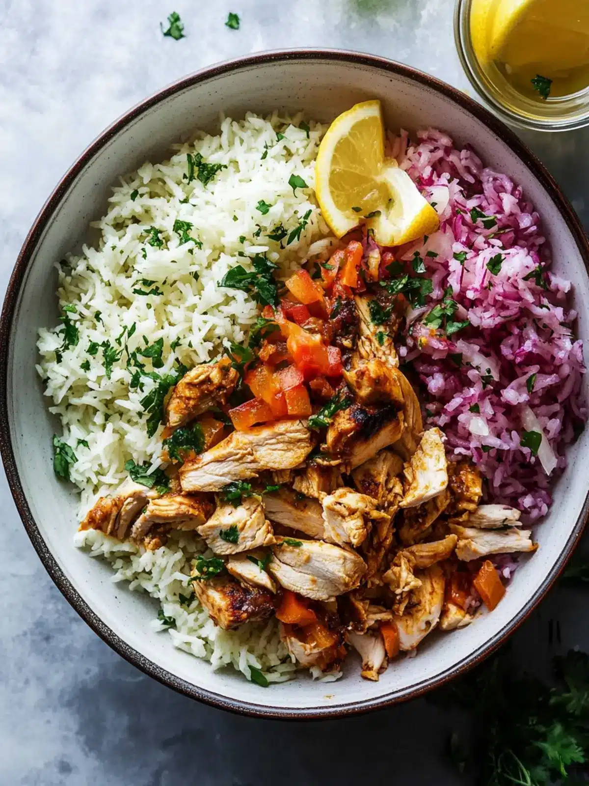 Irresistible Chicken Shawarma with Lemon Rice in 30 Minutes 4 Chicken Shawarma with Lemon Rice