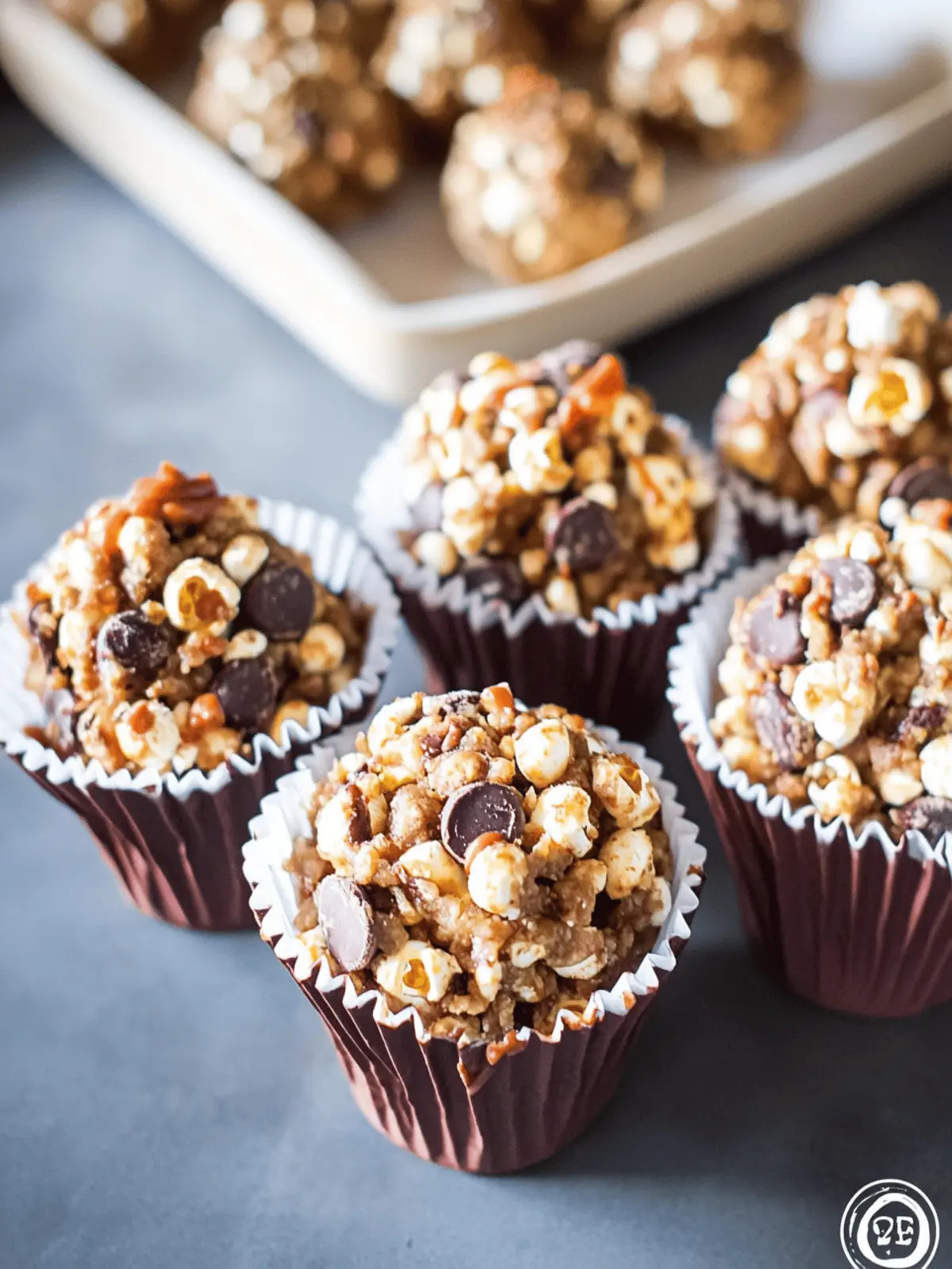 Peanut Butter Chocolate Healthy Popcorn Balls for Sweet Cravings 4 Peanut Butter Chocolate Healthy Popcorn Balls