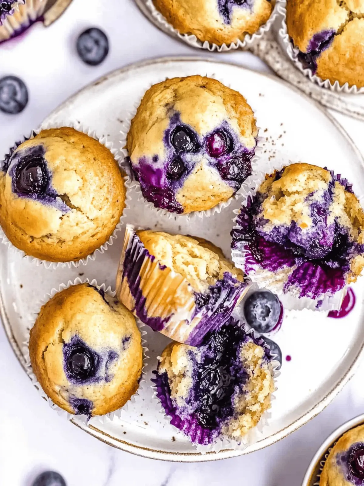 Delicious Vegan Blueberry Muffins Perfect for Any Breakfast 2 Vegan Blueberry Muffins