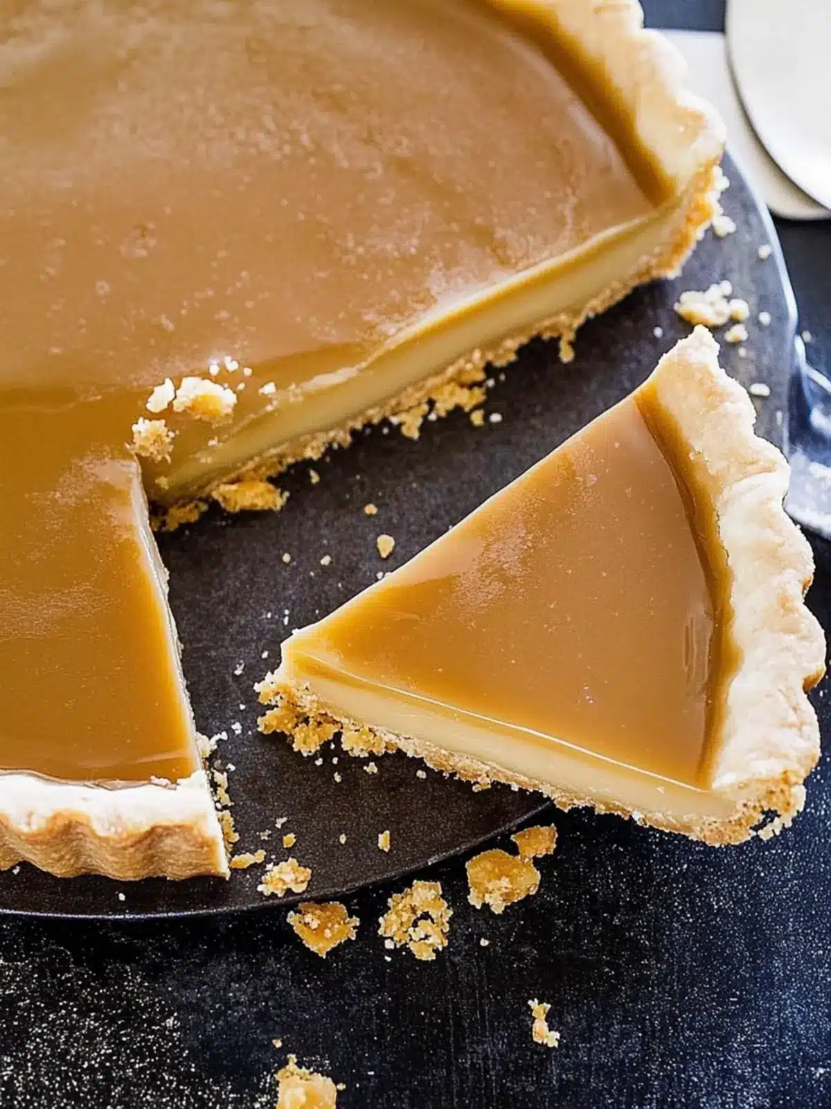 Classic Old School Butterscotch Tart You'll Crave Forever 3 Old School Butterscotch Tart