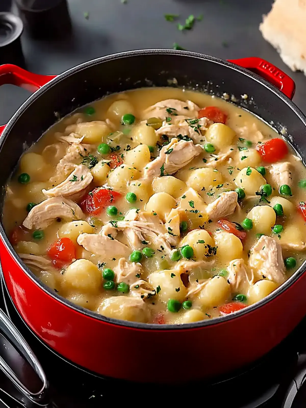 One Pot Gnocchi Chicken Pot Pie for Cozy Nights In 4 One Pot Gnocchi Chicken Pot Pie