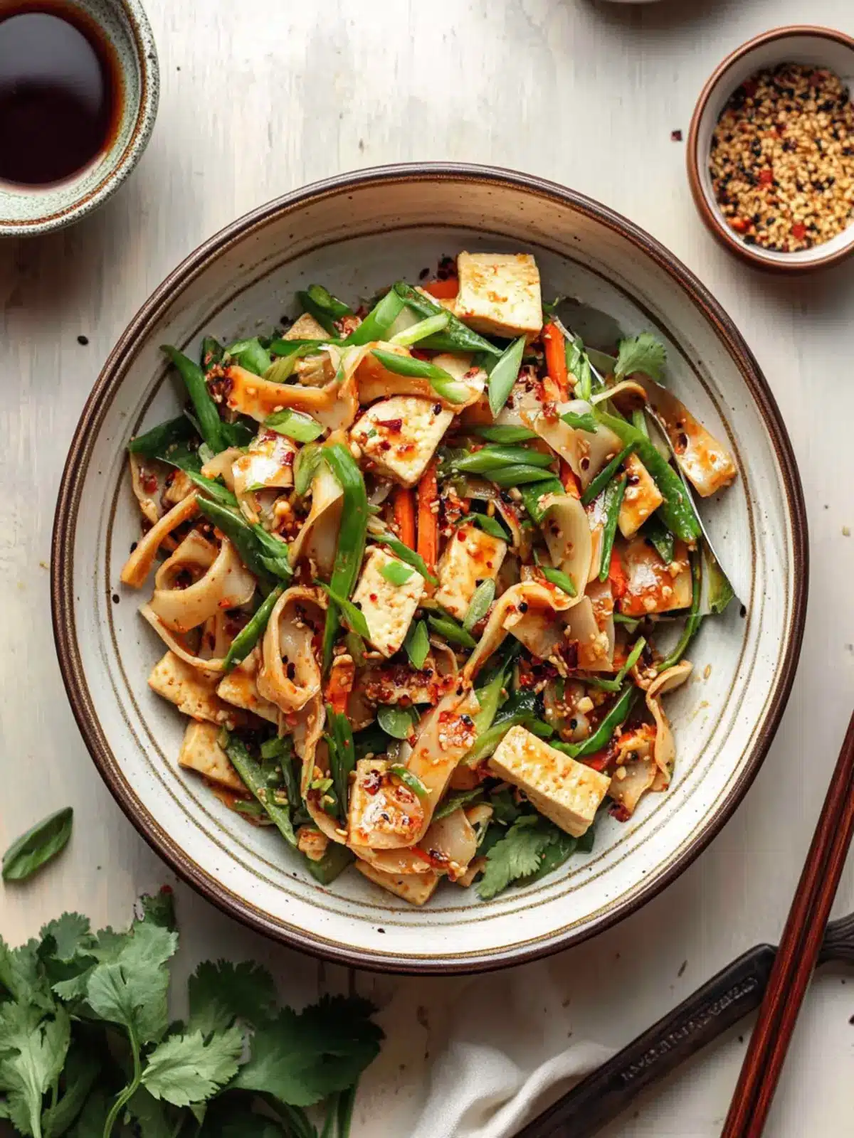 Zesty Spicy Tofu Skin Salad You ll Love for Weeknight Dinners 4 Spicy Tofu Skin Salad