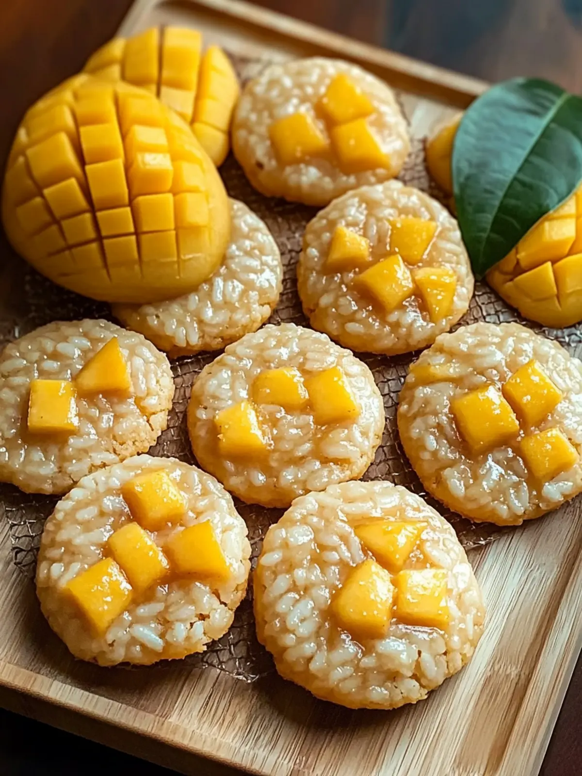 Mango Sticky Rice Cookies: A Tropical Twist You ll Love 2 Mango Sticky Rice Cookies