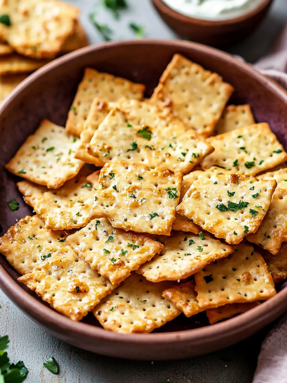 Spicy Ranch Baked Crackers You ll Crave for Every Snack Time 2 Spicy Ranch Baked Crackers