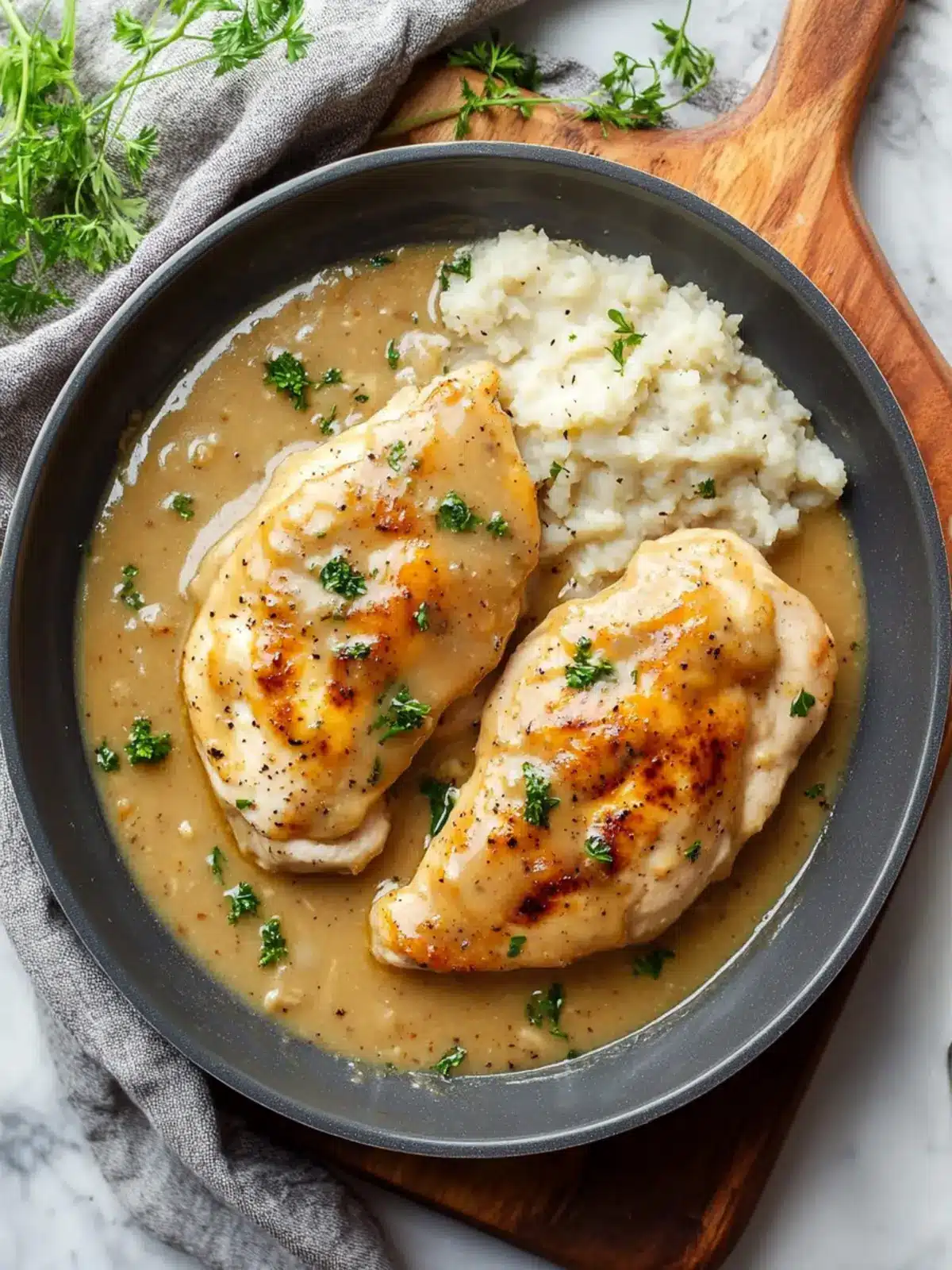 Savory Easy Chicken and Gravy for Busy Weeknight Dinners 3 Easy Chicken and Gravy