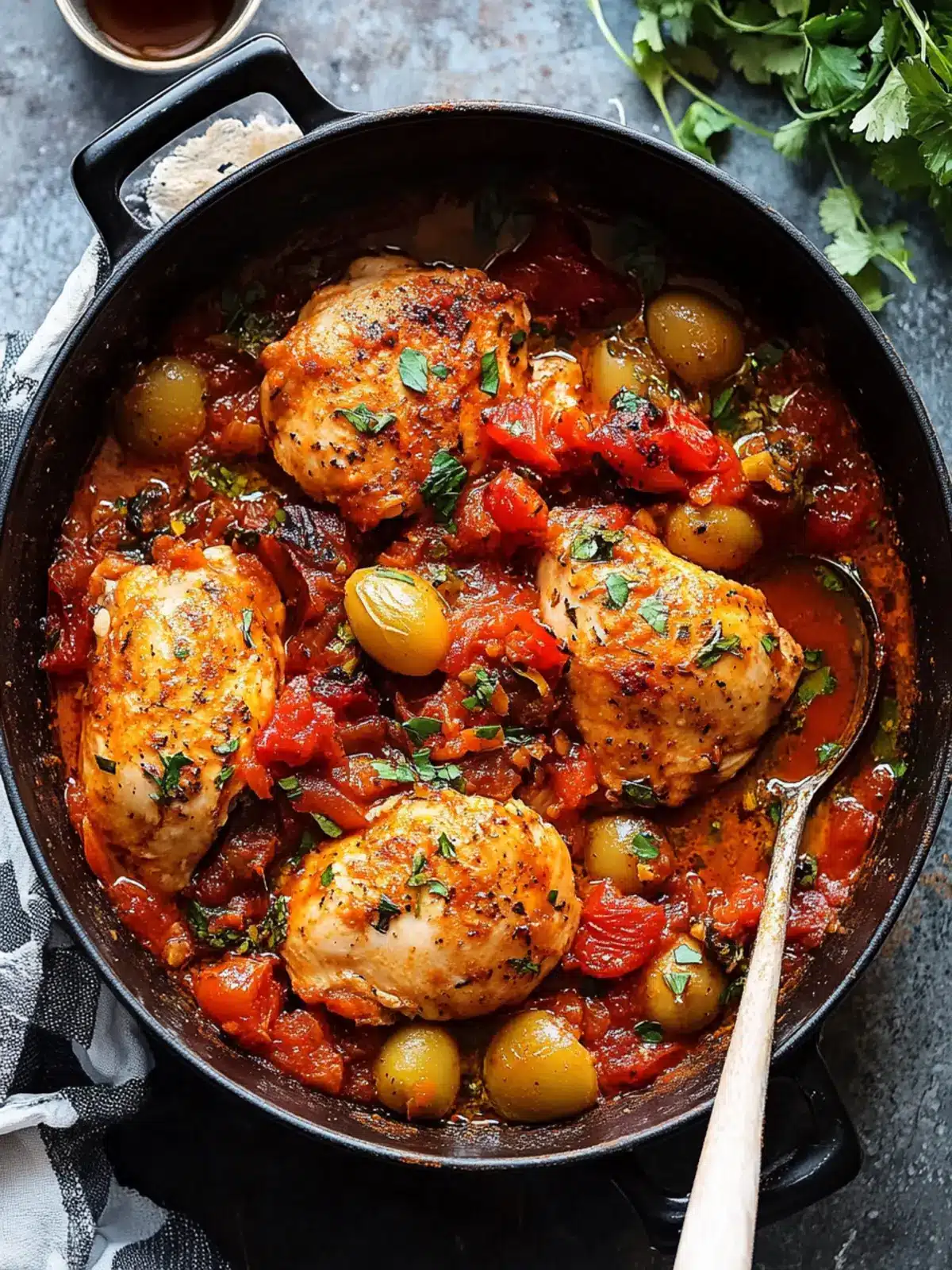 Savory Spanish Chicken in Bravas Sauce for Ultimate Comfort 4 Spanish Chicken in Bravas Sauce