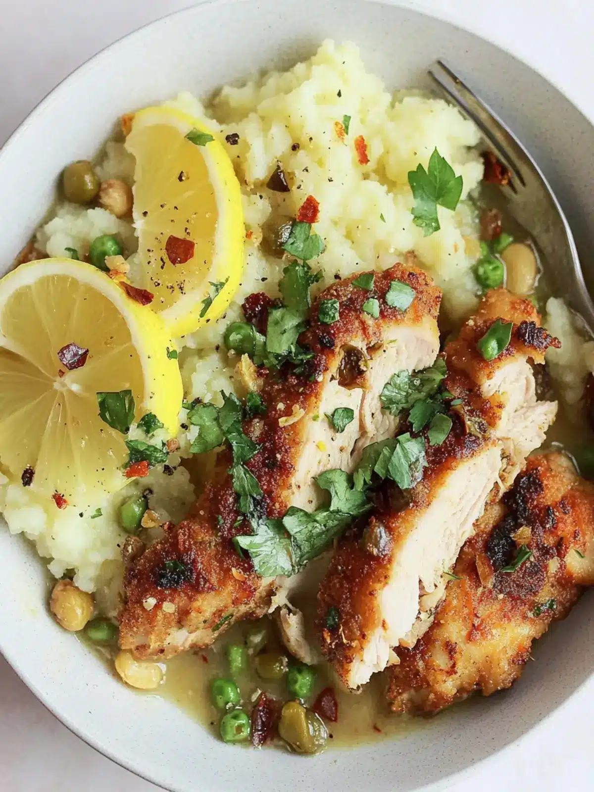 Vegan Chicken Cutlets with Zesty Piccata Sauce Delight 3 Vegan Chicken