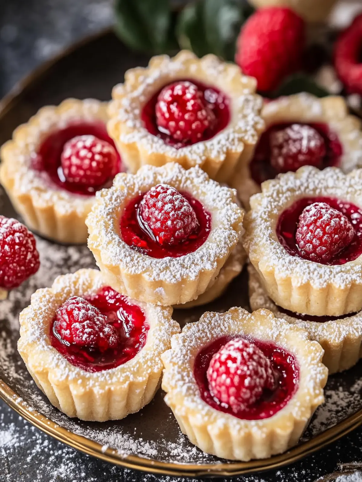 Mini Raspberry Almond Tarts for Sweet Homemade Bliss 3 Mini Raspberry Almond Tarts