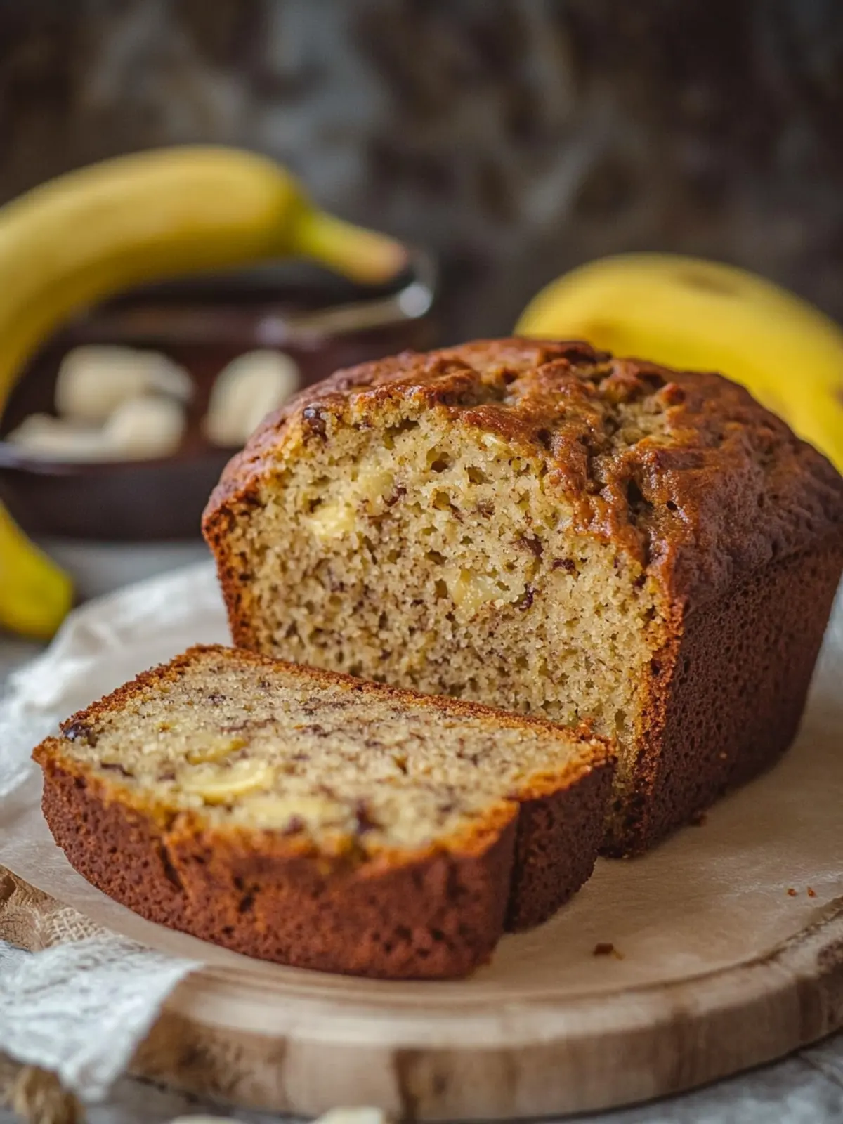 Moist Bourbon Banana Bread That's Perfect for Any Occasion 2 Bourbon Banana Bread