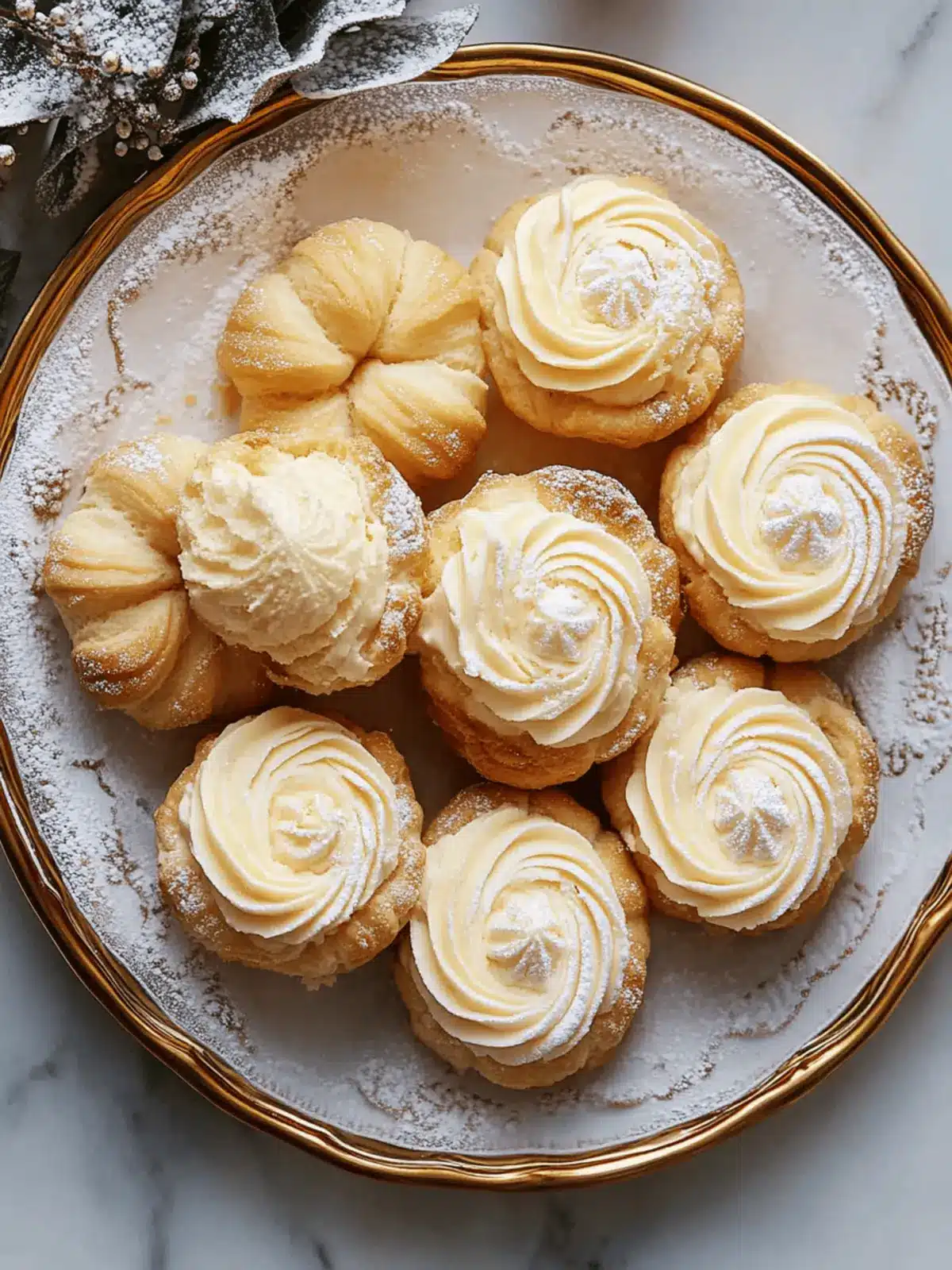 Decadent Eggnog Cream Puffs for a Festive Treat 2 Eggnog Cream Puffs