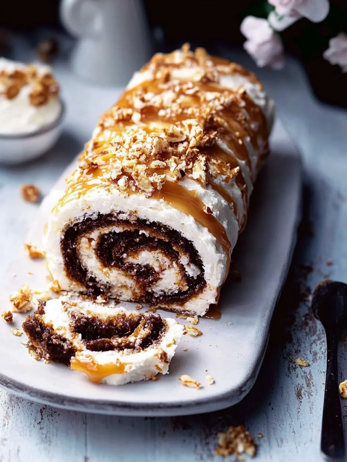Indulge in This Irresistible Salted Caramel Roulade Recipe 3 Salted Caramel Roulade