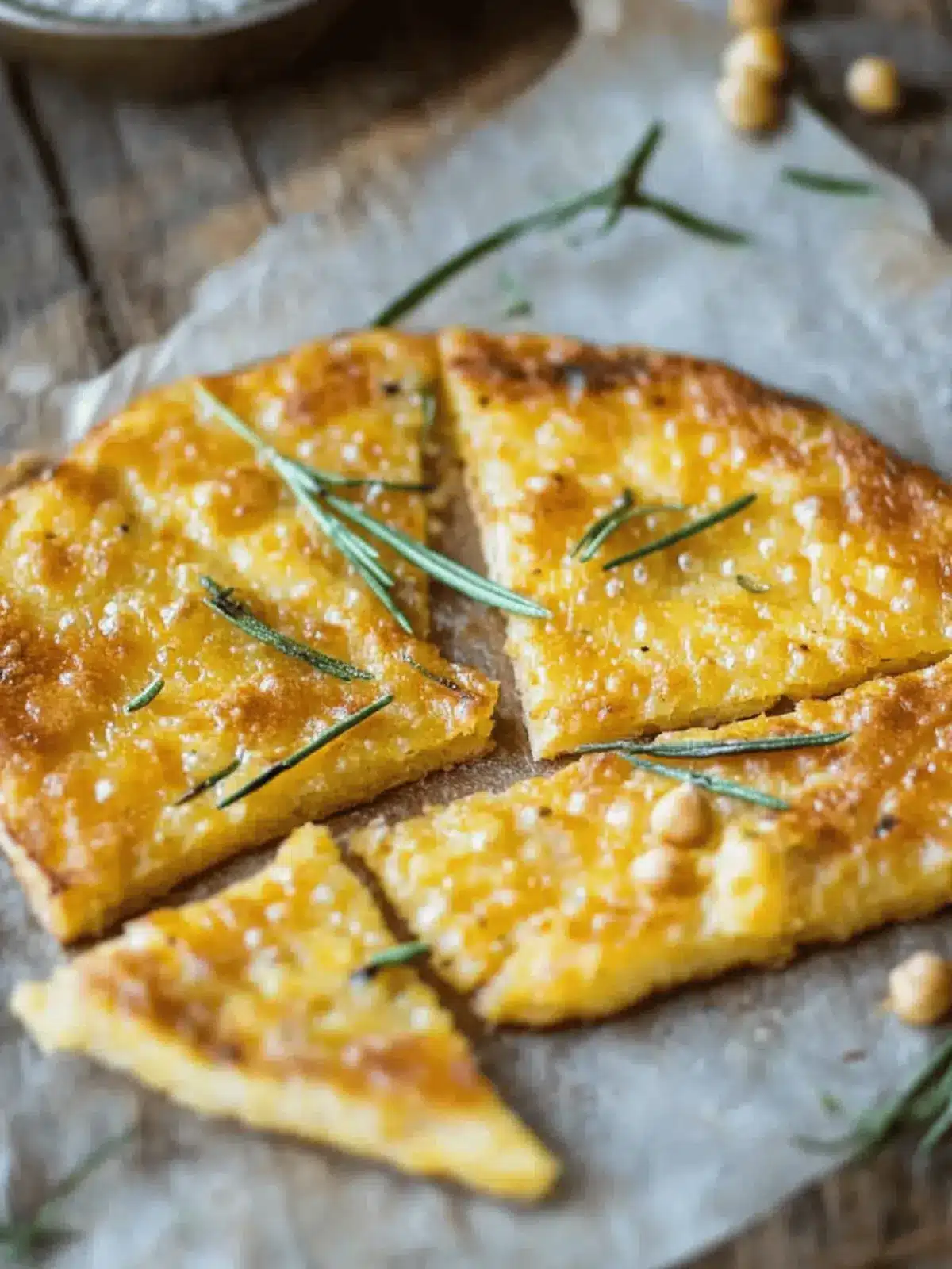 Savory Italian Farinata Chickpea Flatbread You ll Love 2 Italian Farinata Chickpea Flatbread