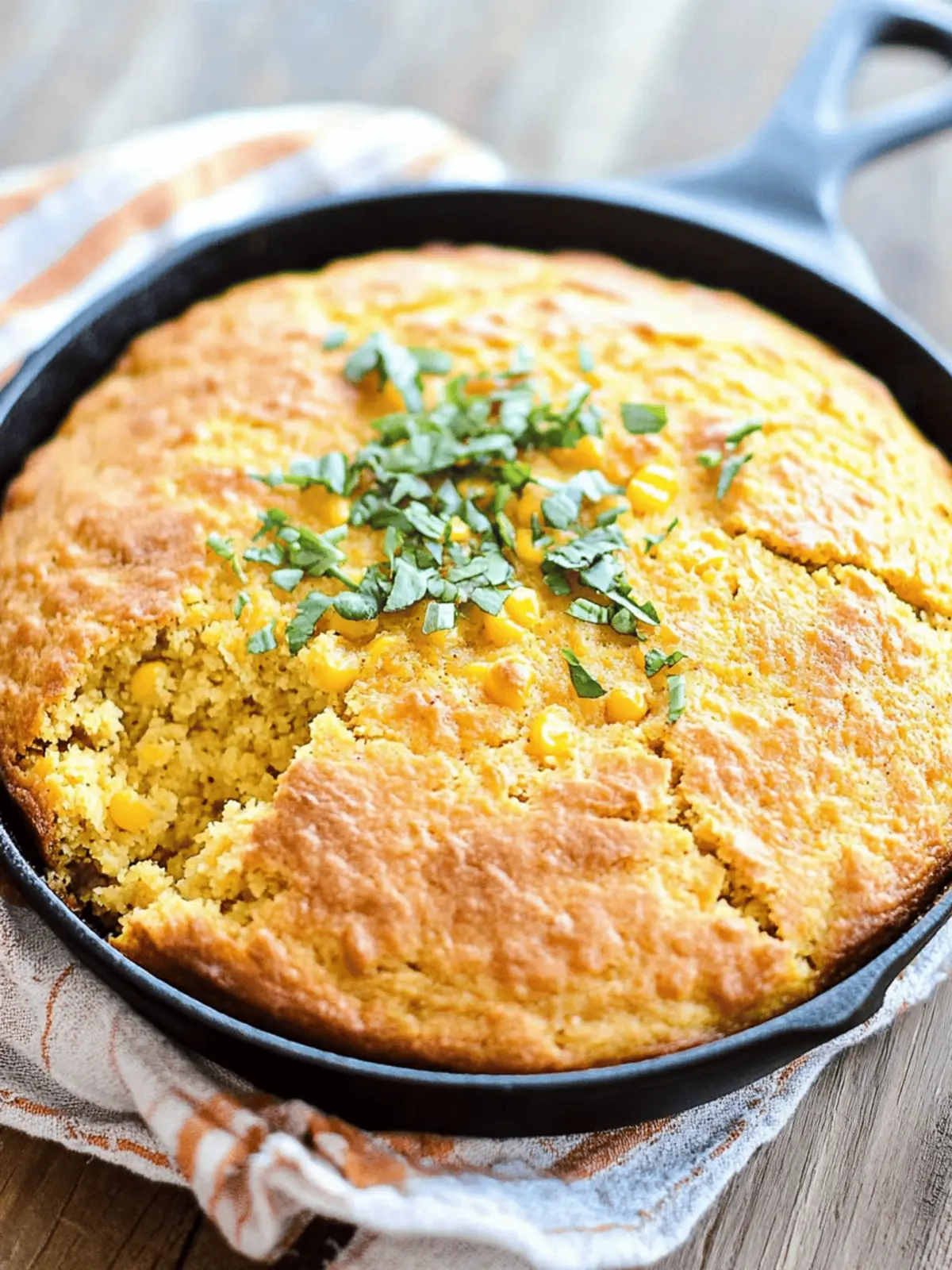 Cheesy Brown Butter Skillet Cornbread for Cozy Evenings 4 Cheesy Brown Butter Skillet Cornbread