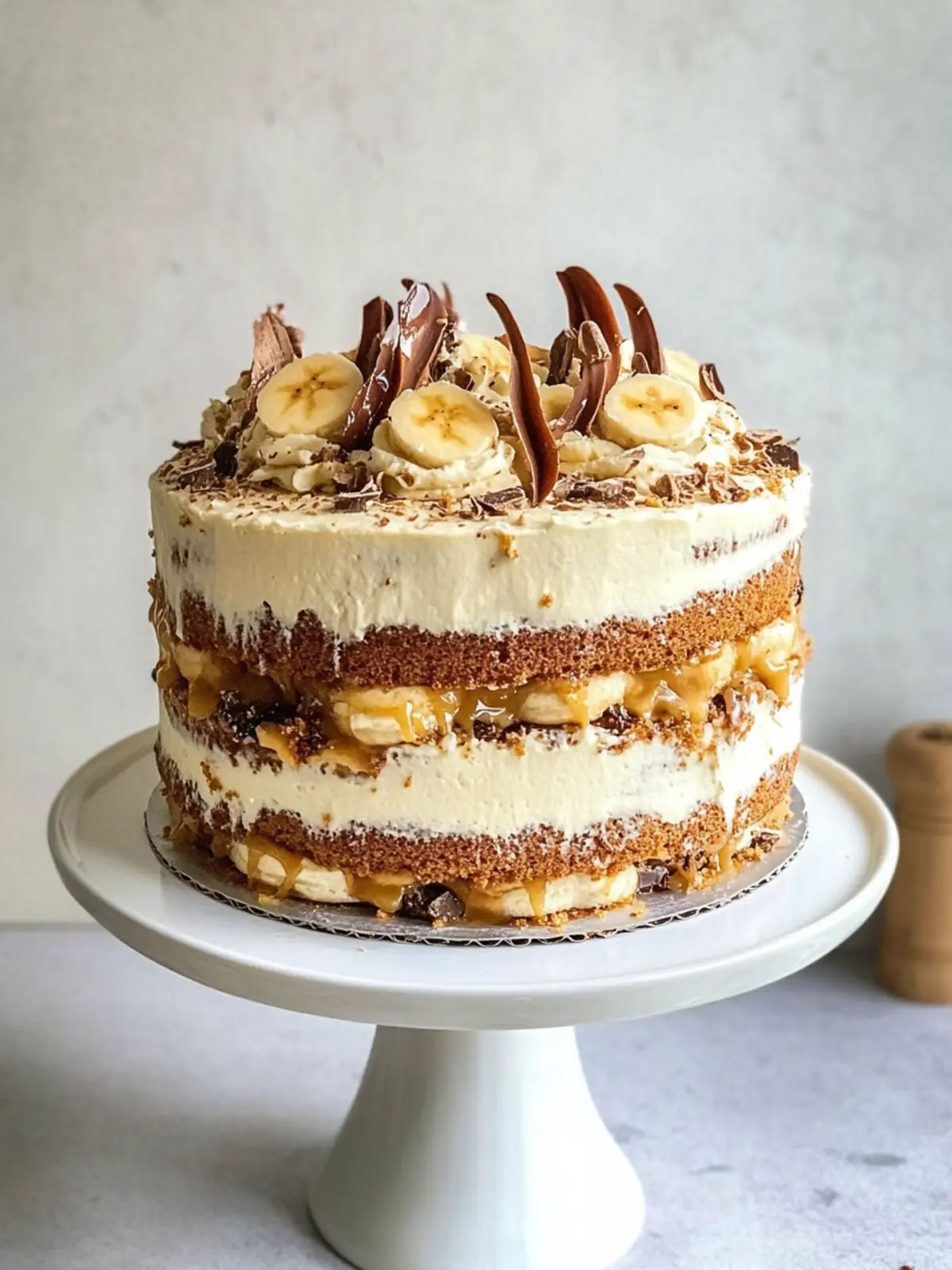 Irresistible Banoffee Layer Cake for Sweet Celebrations 2 Banoffee Layer Cake