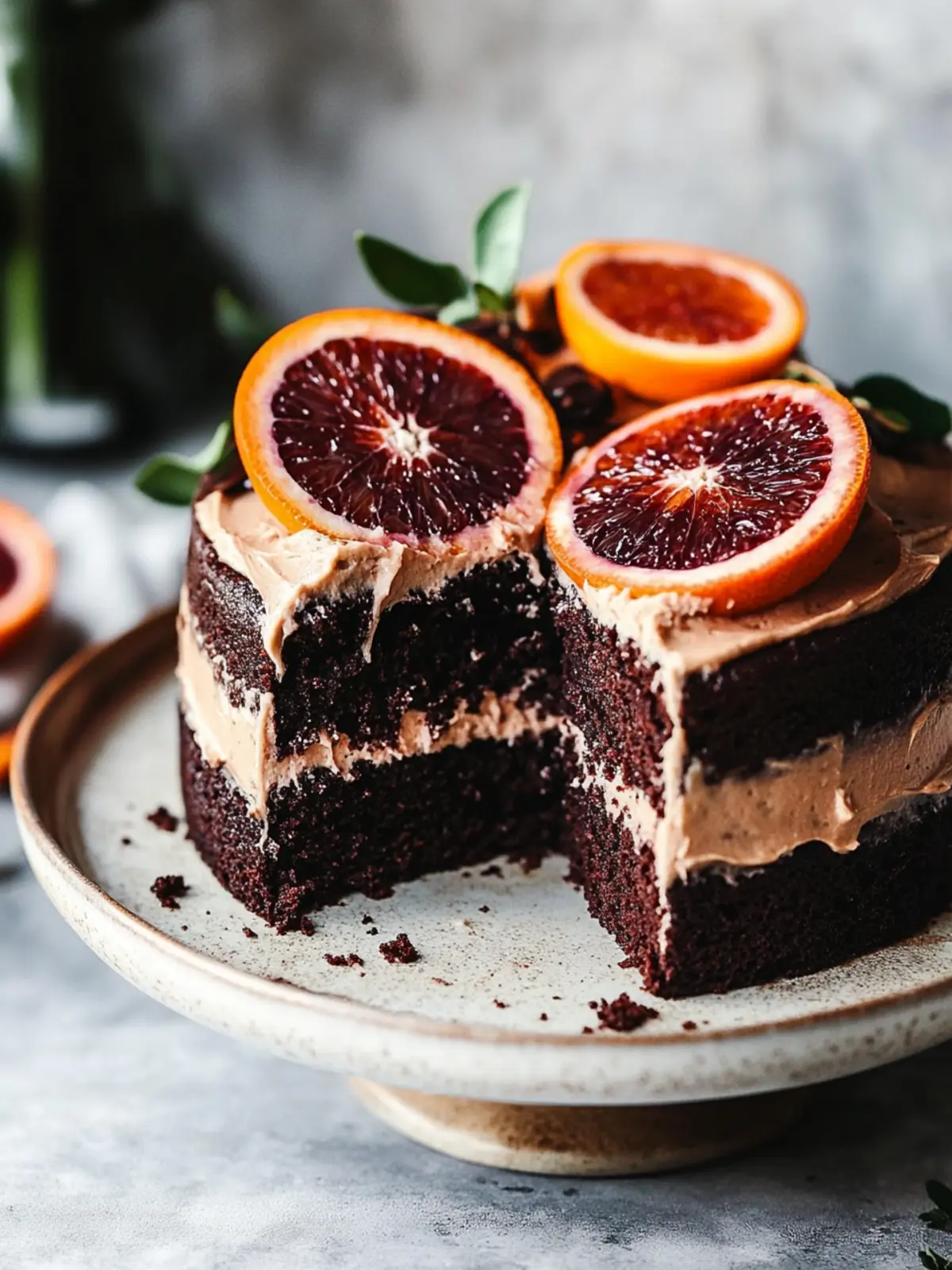 Irresistible Dark Chocolate Blood Orange Cake Recipe You ll Love 4 Dark Chocolate Blood Orange Cake