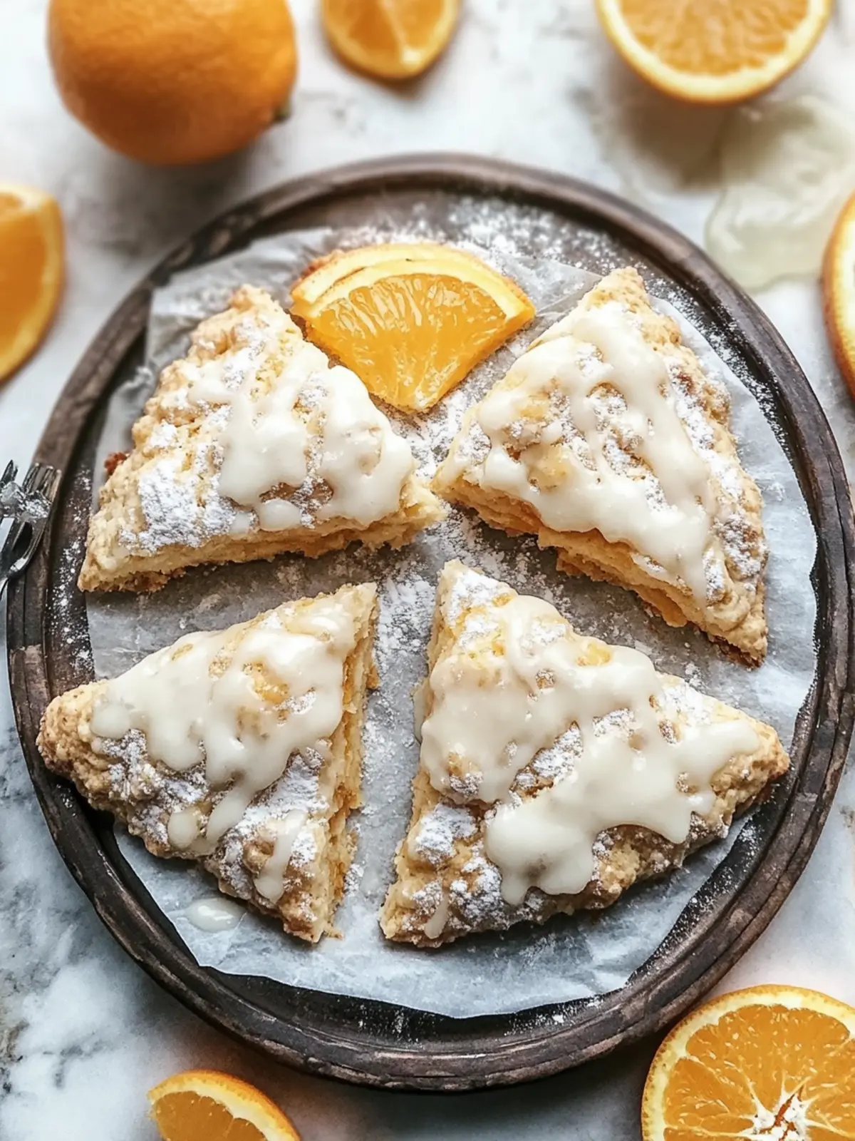 Zesty Candied Ginger Orange Scones Bake for Your Brunch Bliss 2 Candied Ginger Orange Scones Bake