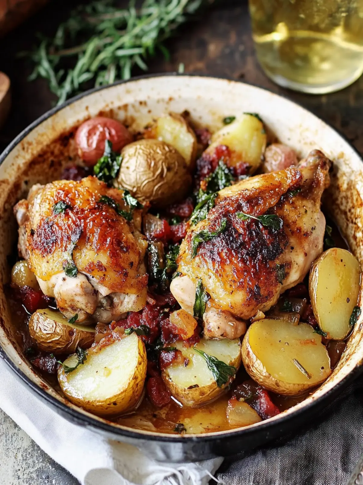 Savory Tuscan Style Chicken and Potatoes for Cozy Nights 4 Tuscan Style Chicken and Potatoes