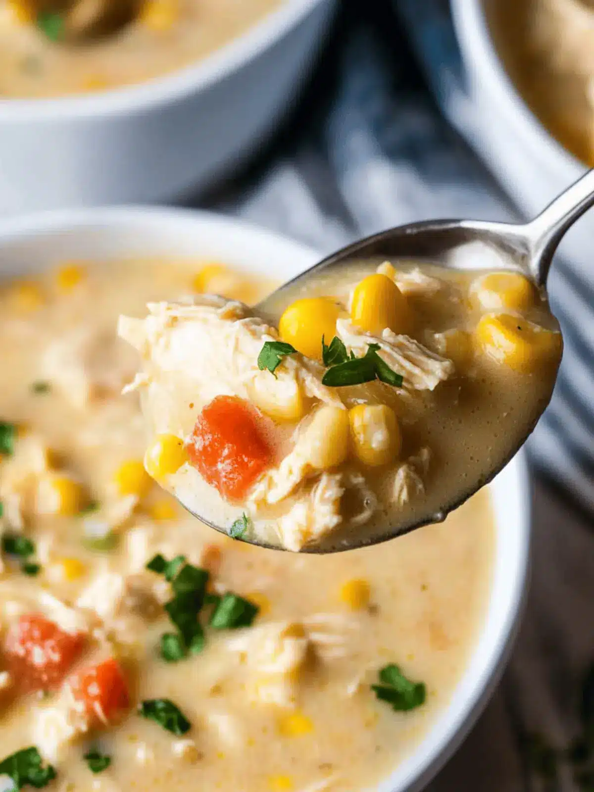 Creamy Chicken Corn Chowder: Your Ultimate Cozy Comfort Bowl 3 Creamy Chicken Corn Chowder