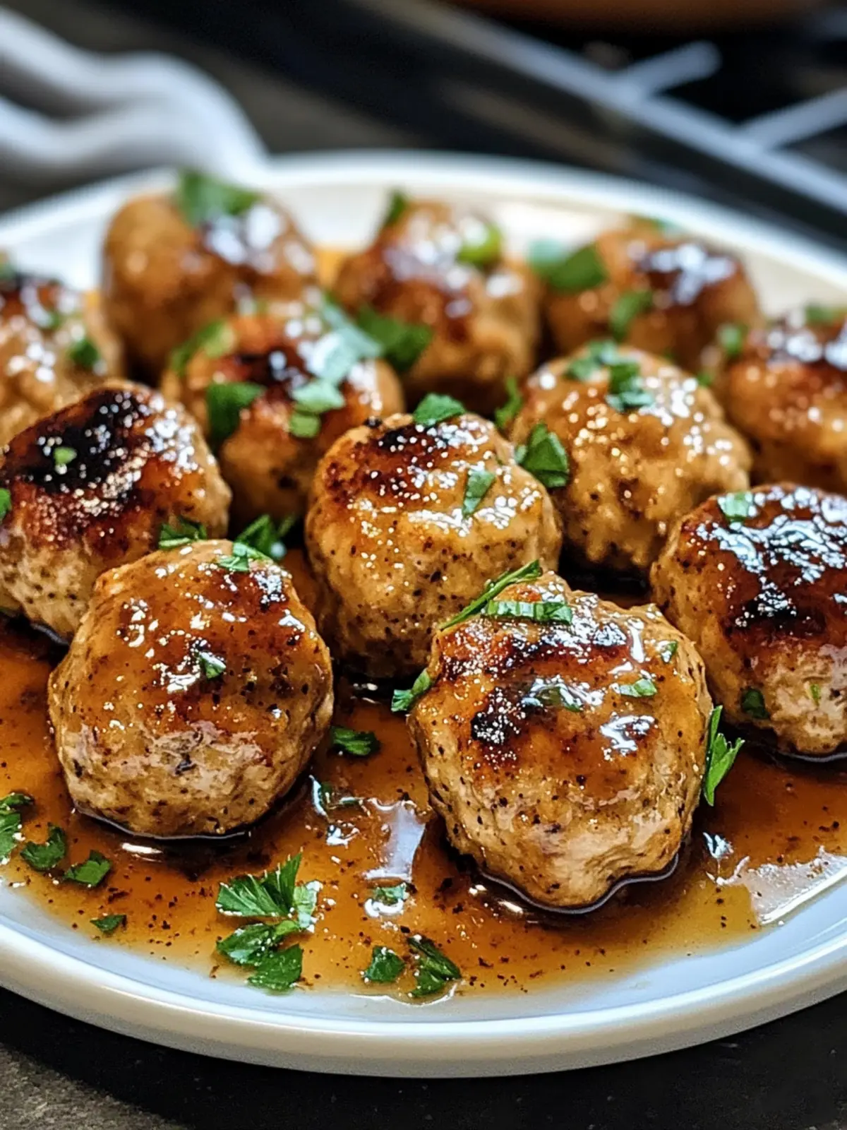 Maple Dijon Chicken Meatballs with a Sweet Twist 2 Maple Dijon Chicken Meatballs