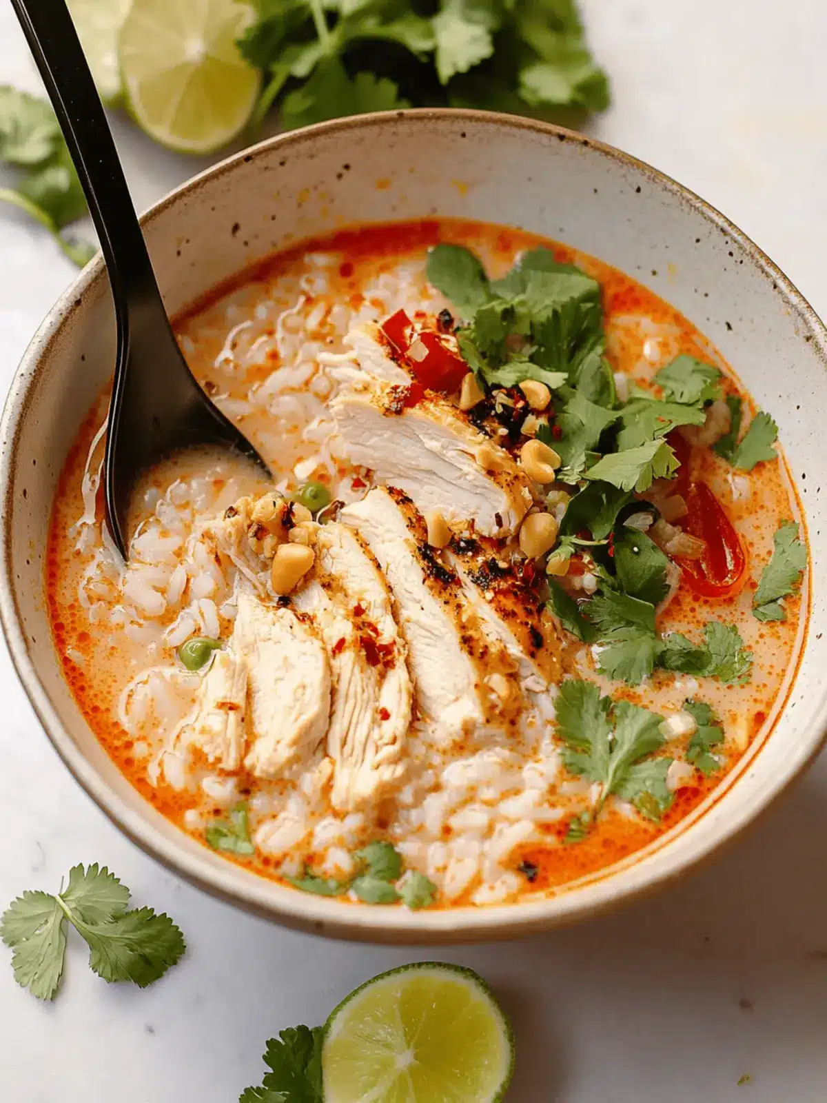 Coconut Chicken Brothy Rice: Cozy Comfort in Every Bite 4 Coconut Chicken Brothy Rice
